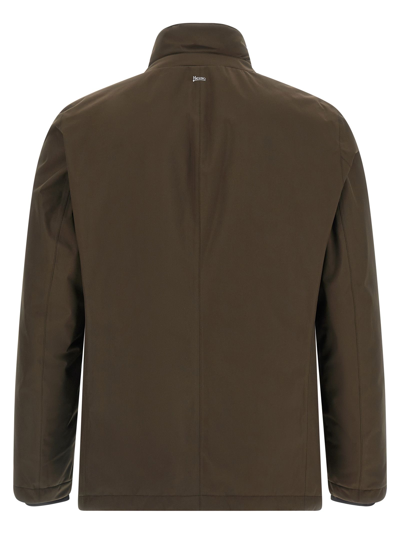Polyester Full-Length Men's Jacket - Herno - Modalova