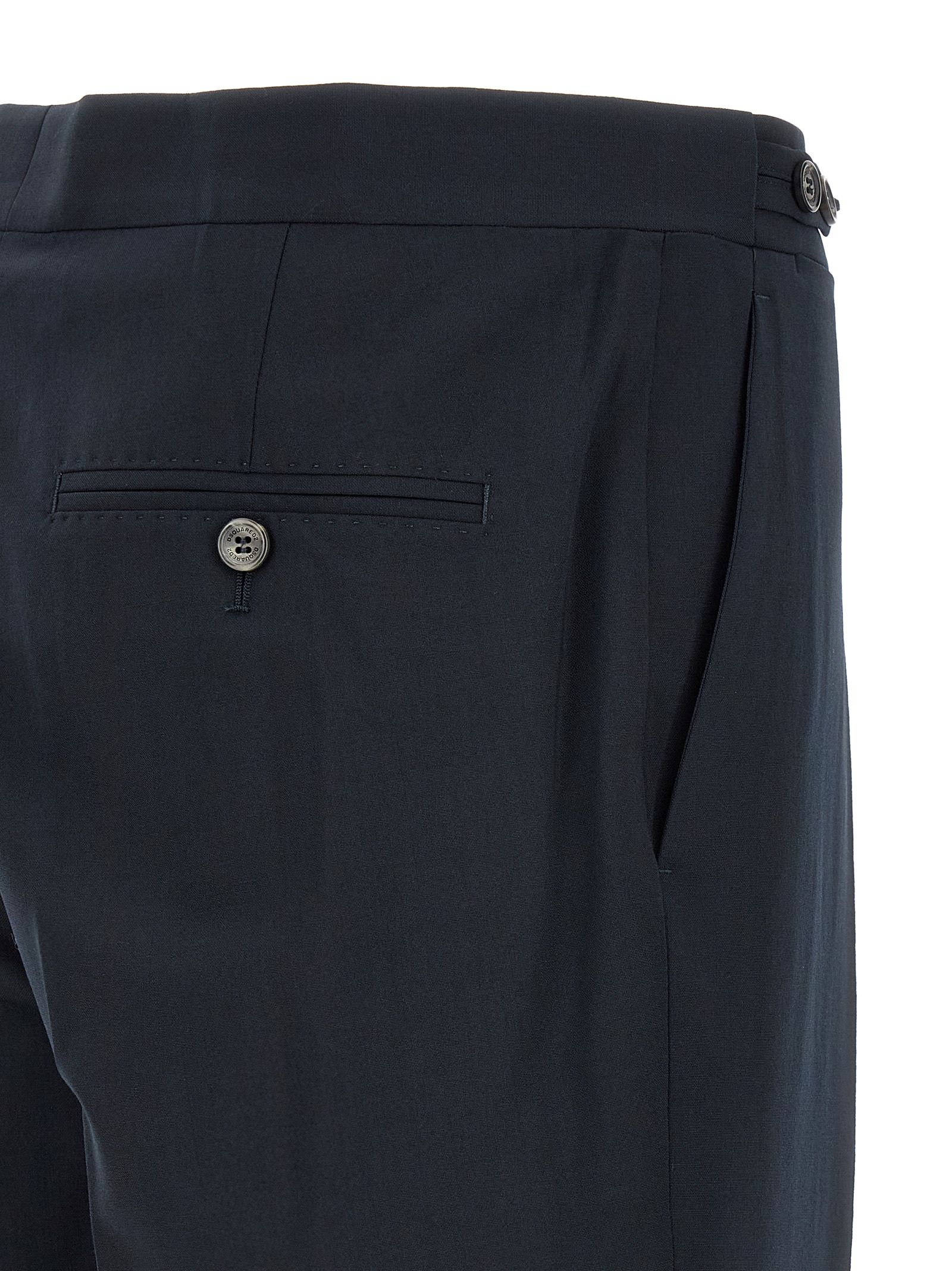 Dsquared² Blue Wool Men's Suit - Dsquared² - Modalova