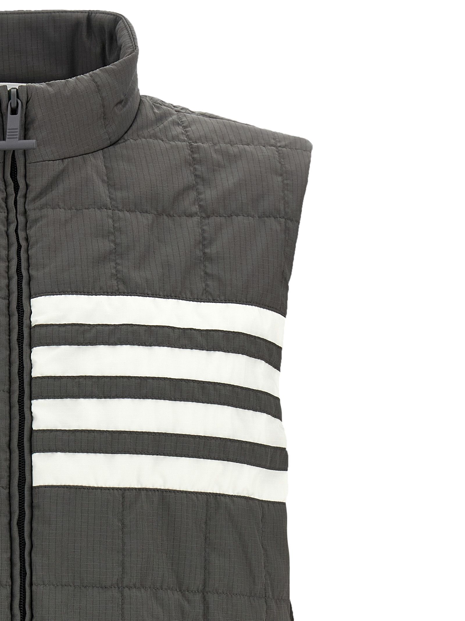 Polyamide Sleeveless Men's Jacket - Thom Browne - Modalova