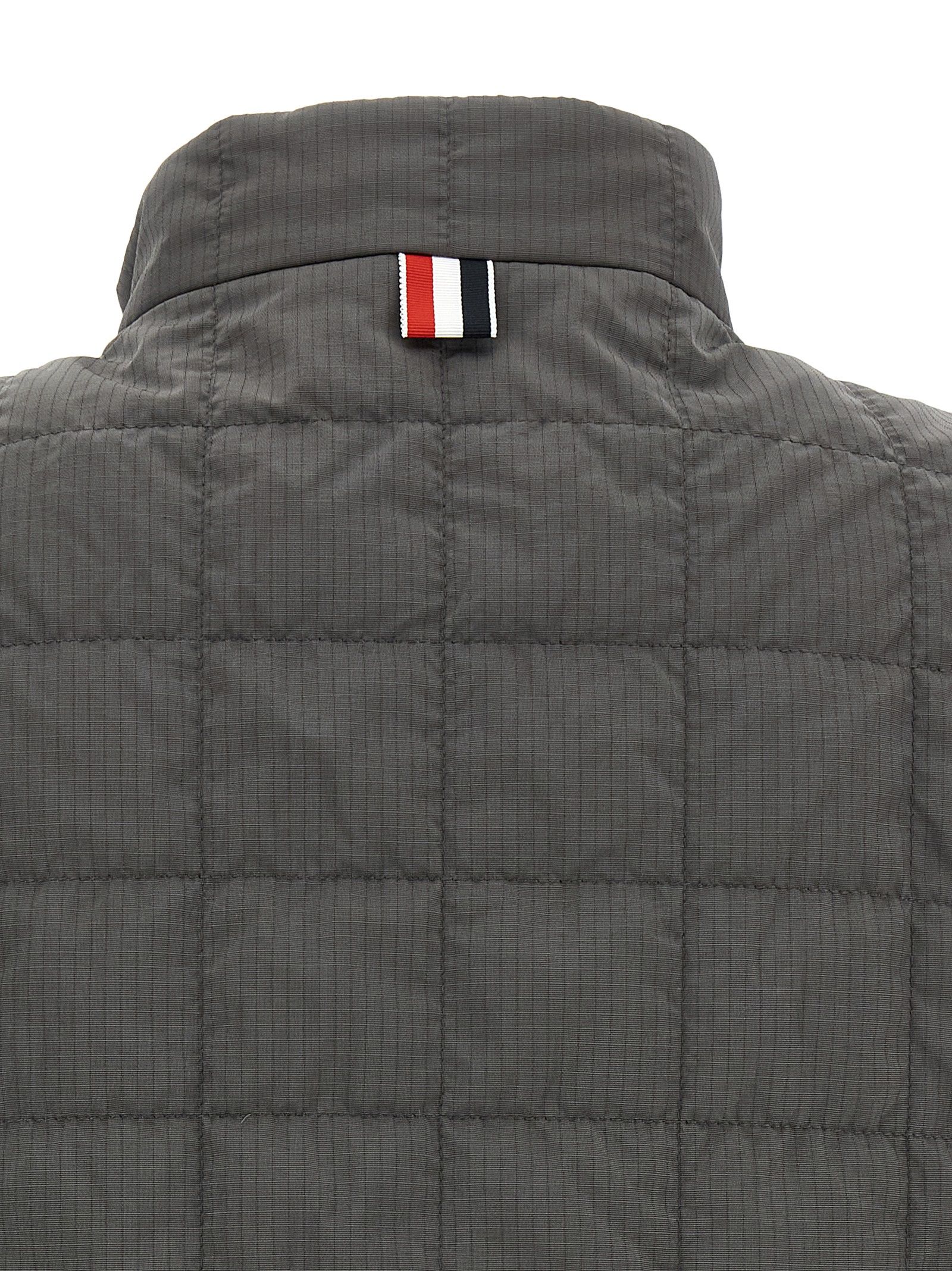 Polyamide Sleeveless Men's Jacket - Thom Browne - Modalova