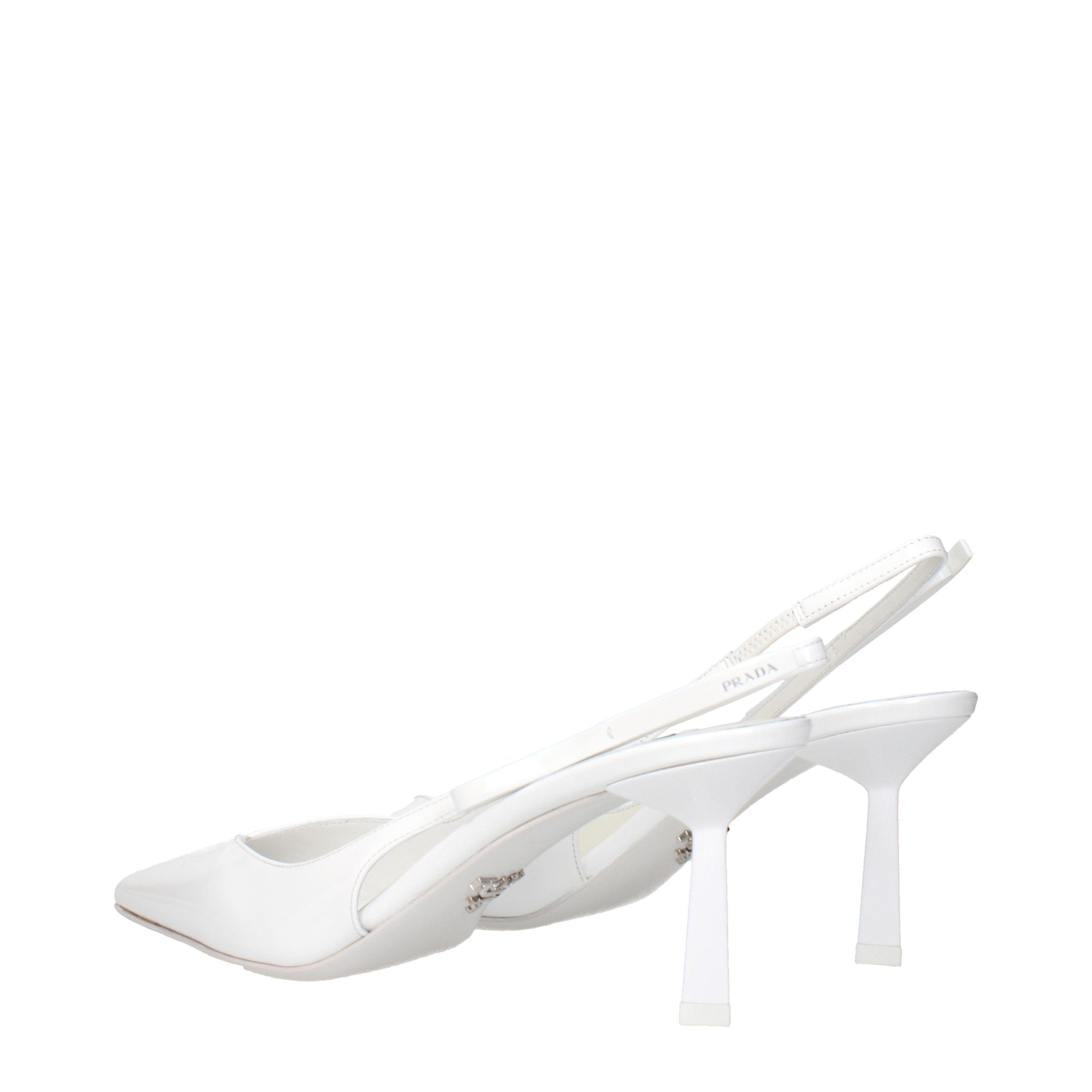 Leather High Heel Women's Pumps - Prada - Modalova