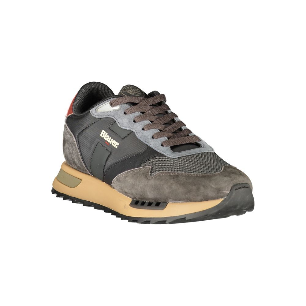Nero Polyurethane Uomo Men's Sneaker - Blauer - Modalova