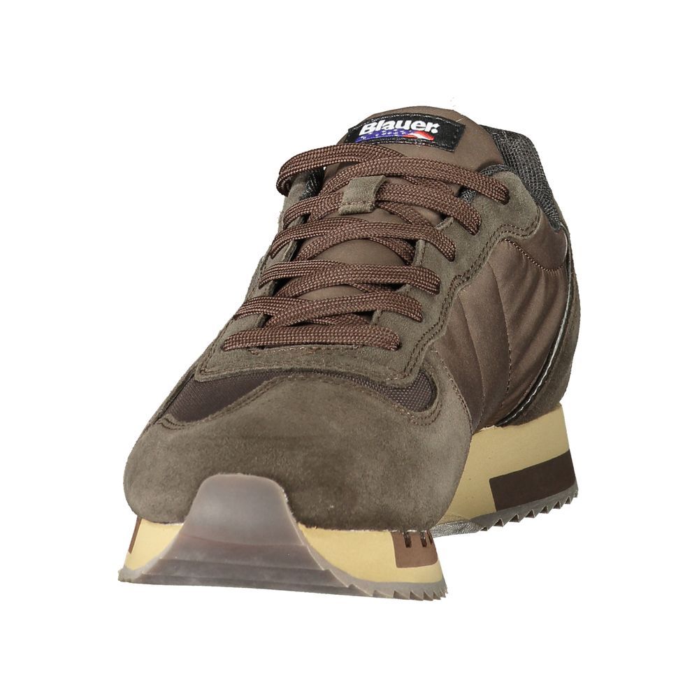 Polyester Athletic Men's Sneakers - Blauer - Modalova