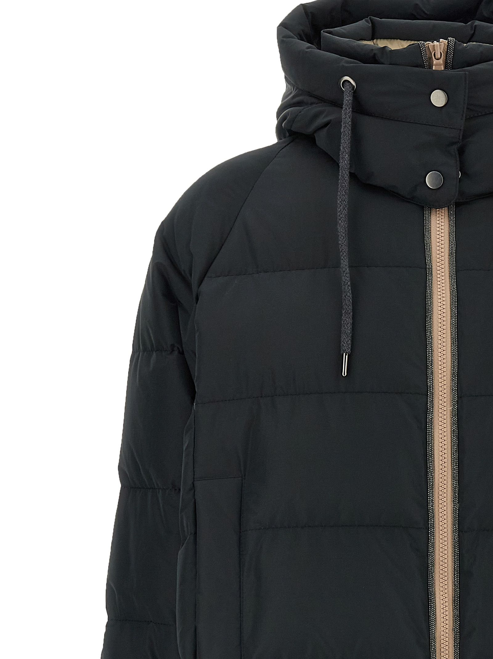 Cotton Full-Length Women's Jacket - Brunello Cucinelli - Modalova