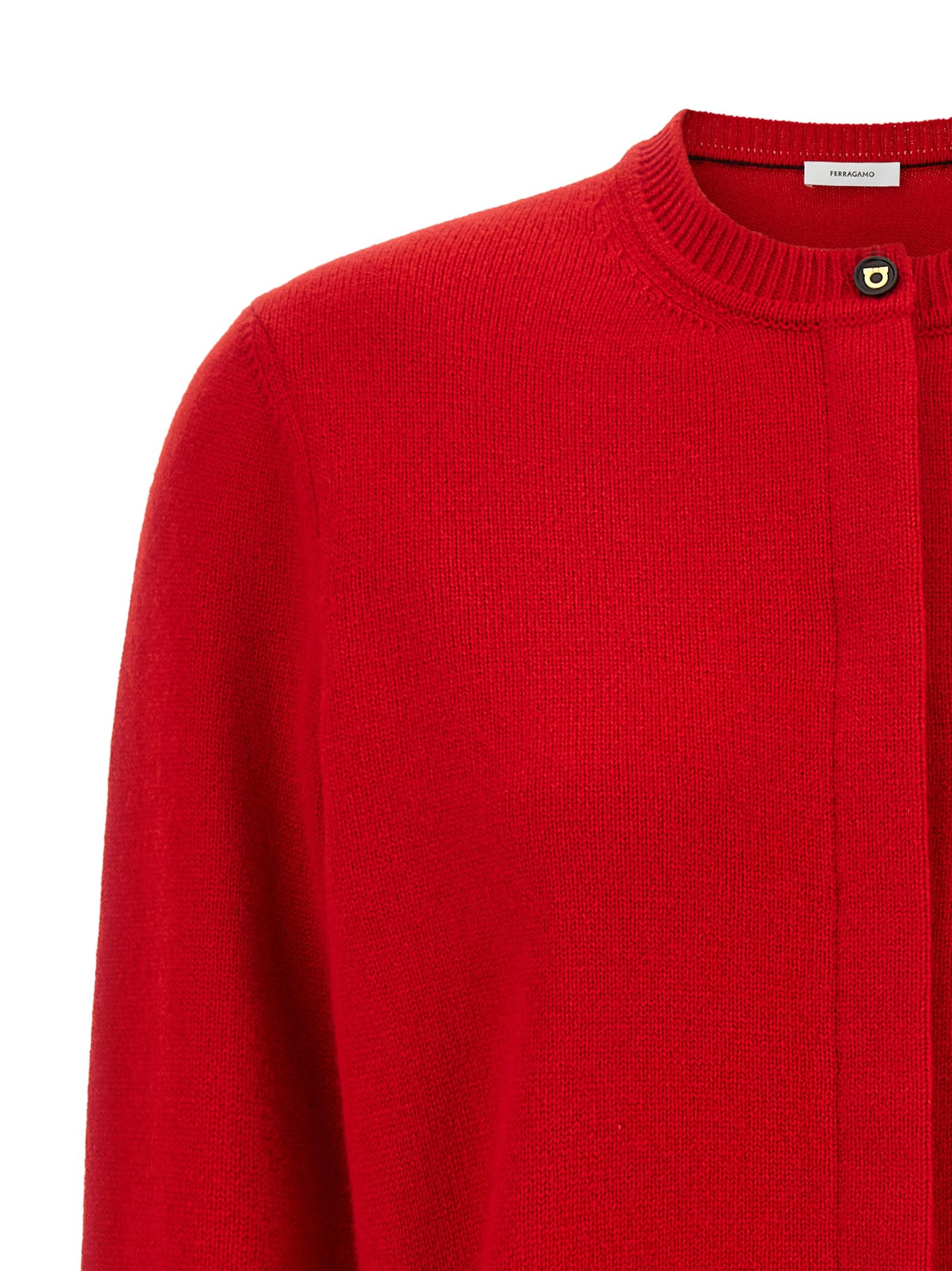 Cashmere Women's Cardigan - Ferragamo - Modalova