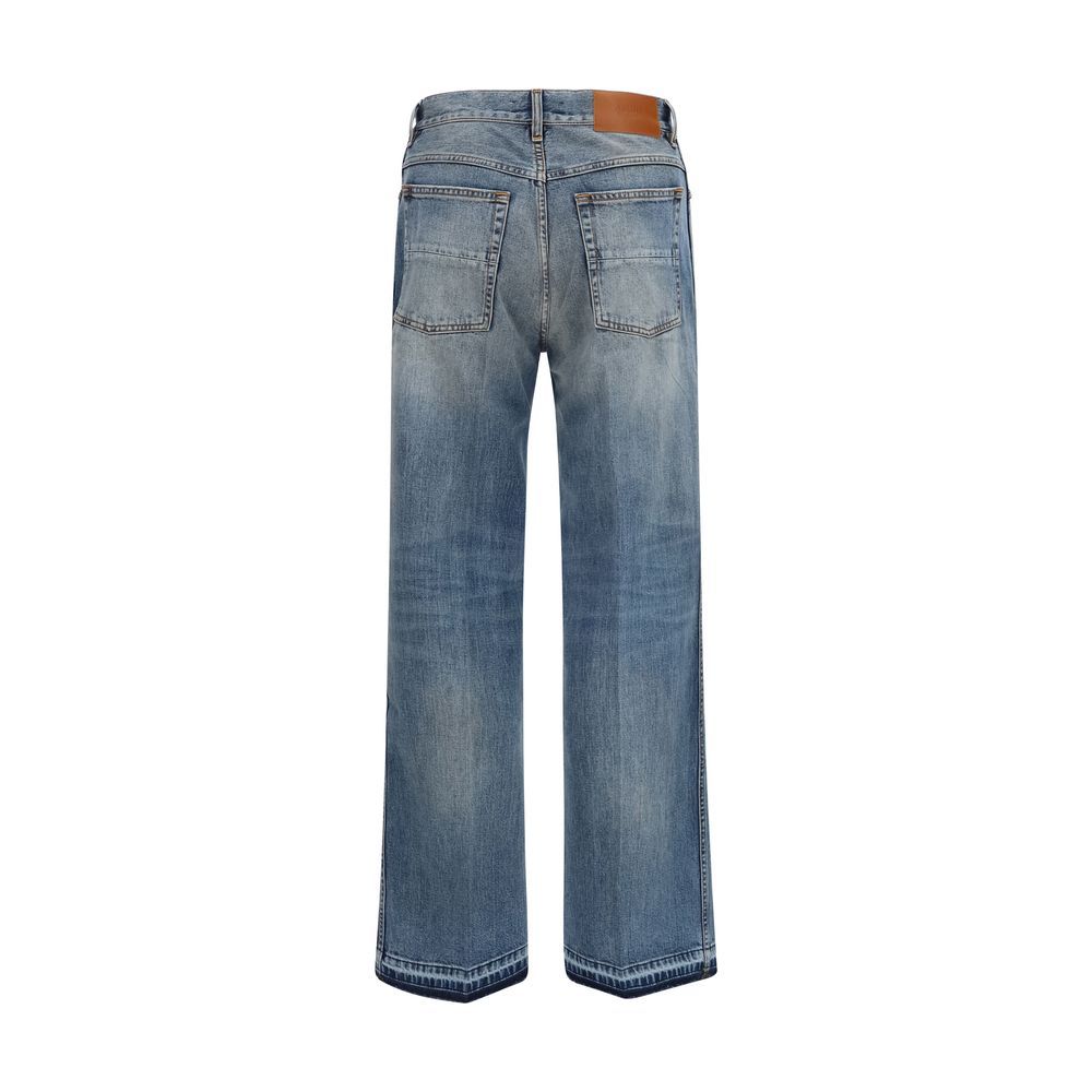 Cotton Straight-Leg Men's Jeans - Amiri - Modalova