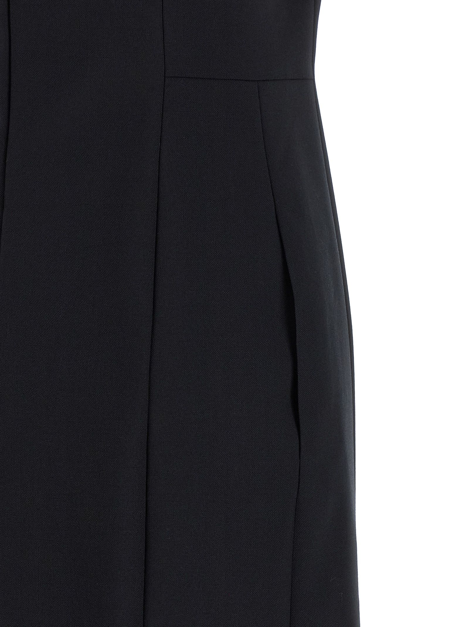 Virgin Wool Midi Women's Dress - Thom Browne - Modalova