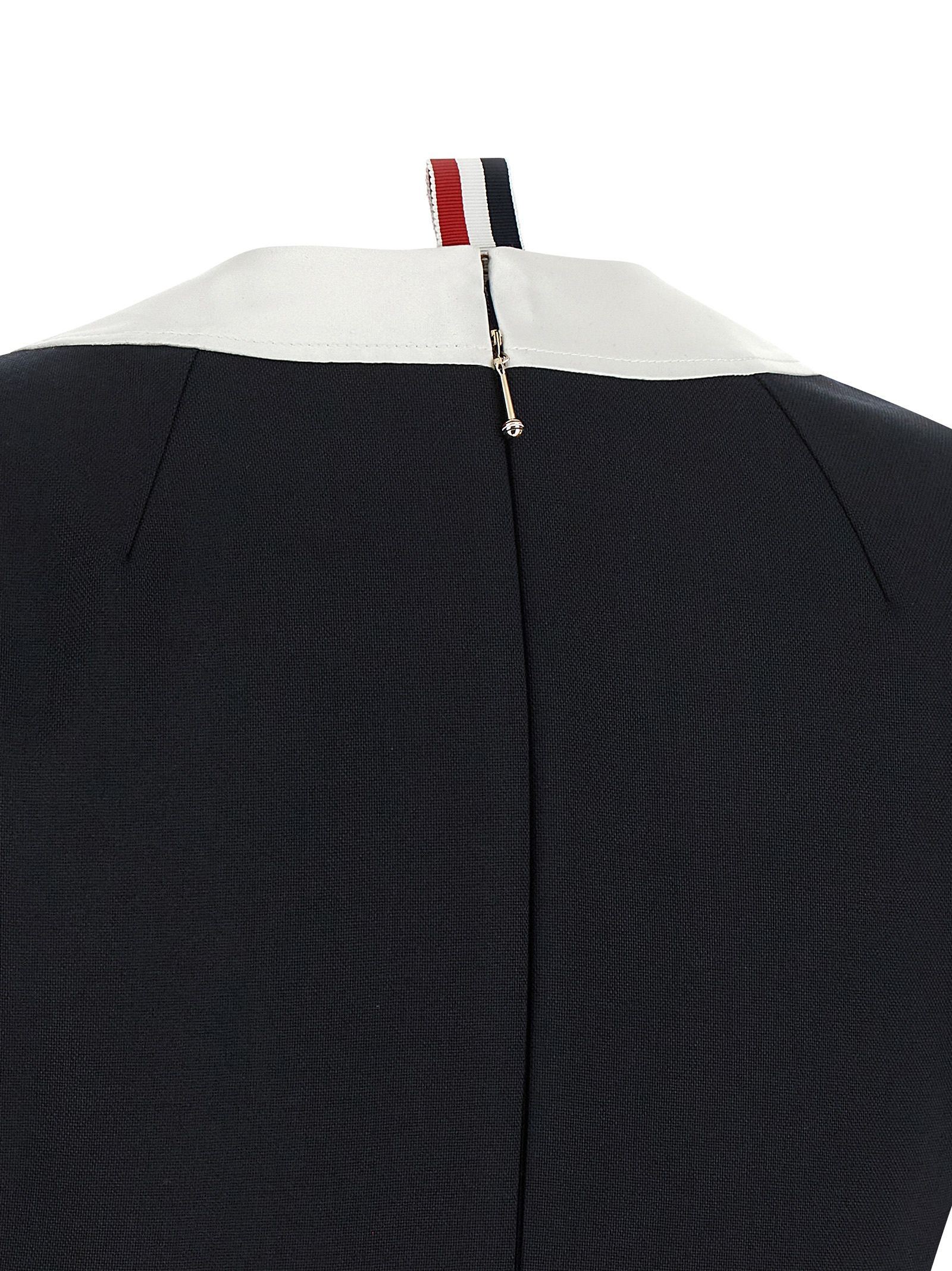 Virgin Wool Midi Women's Dress - Thom Browne - Modalova