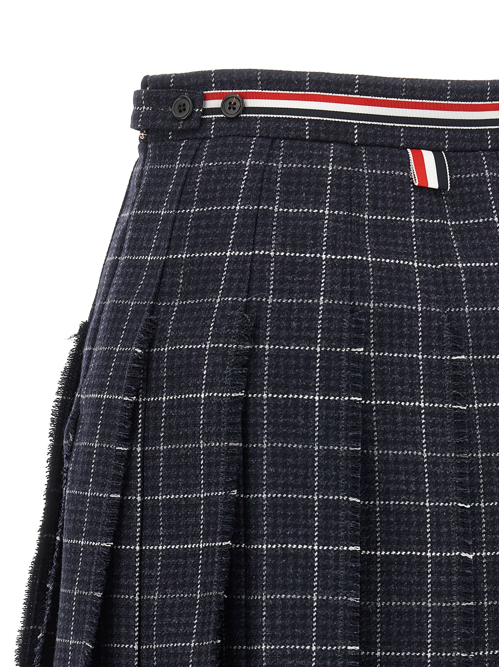 Wool Long Women's Skirt - Thom Browne - Modalova