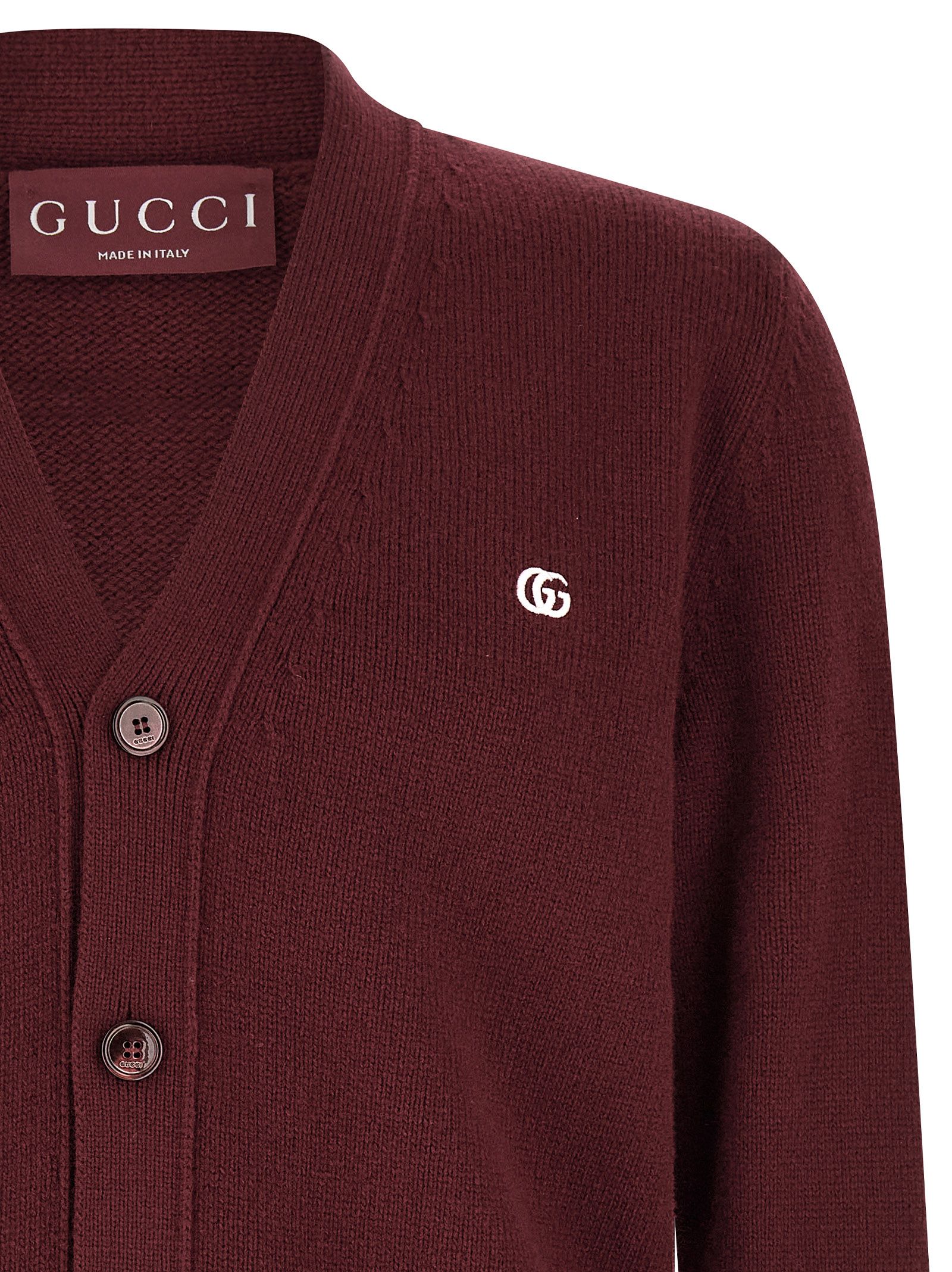 Cashmere Men's Cardigan - Gucci - Modalova