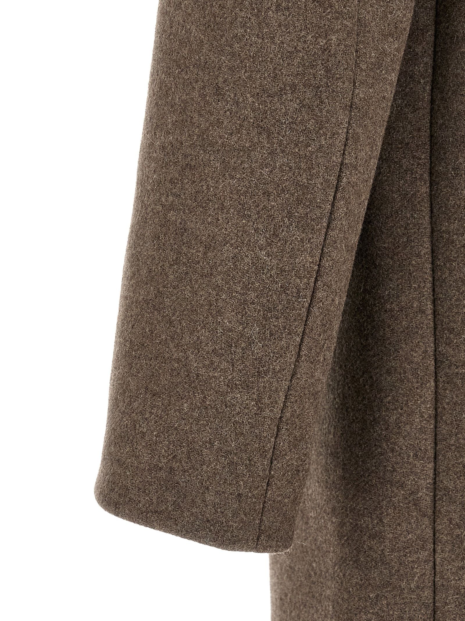 Wool Men's Coat - Dries Van Noten - Modalova