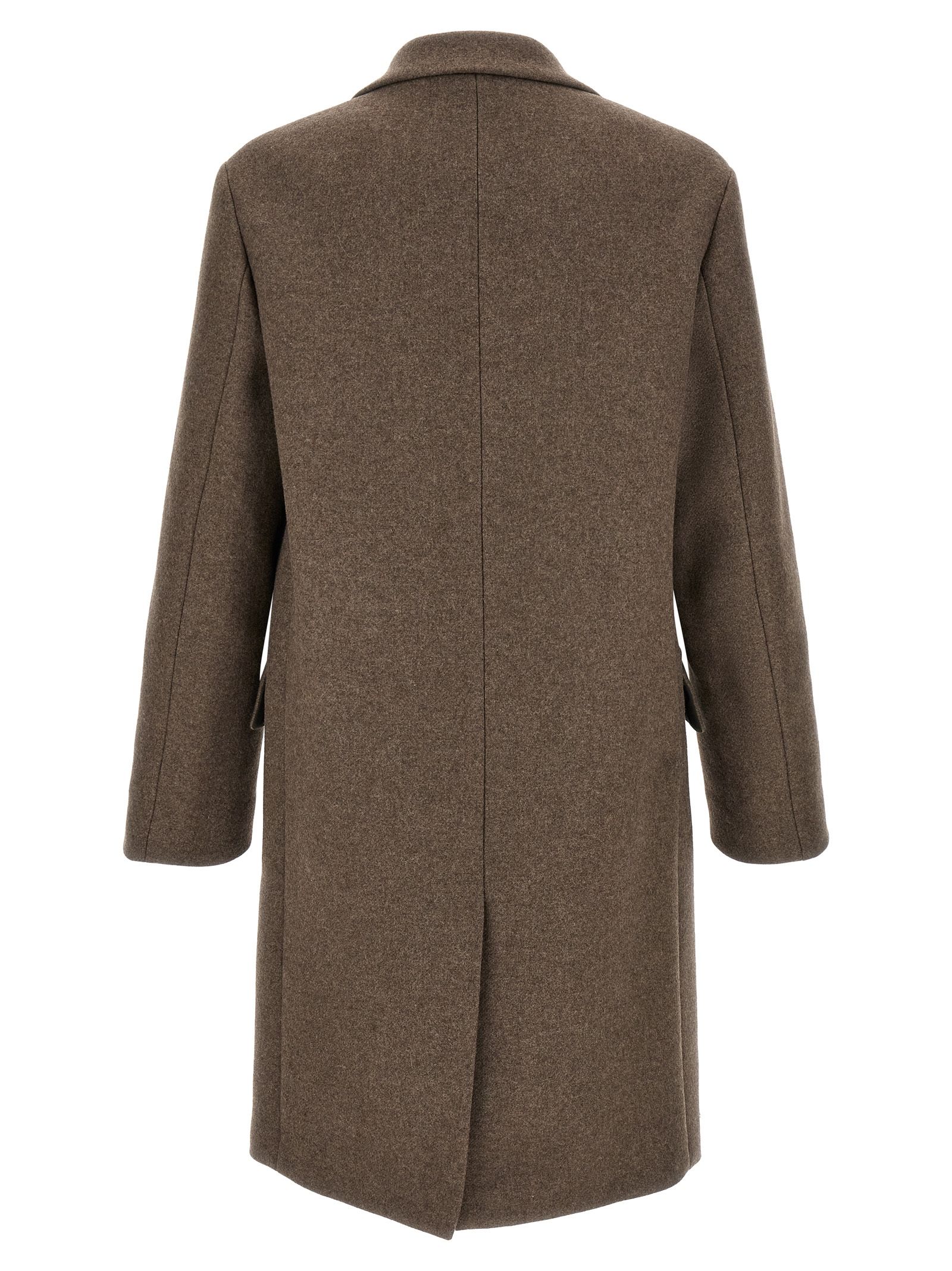 Wool Men's Coat - Dries Van Noten - Modalova