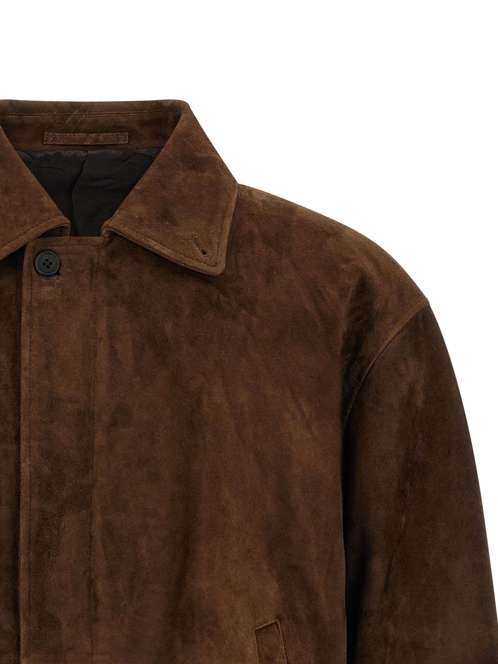 Goatskin Full-Length Men's Jacket - SSSTEIN - Modalova