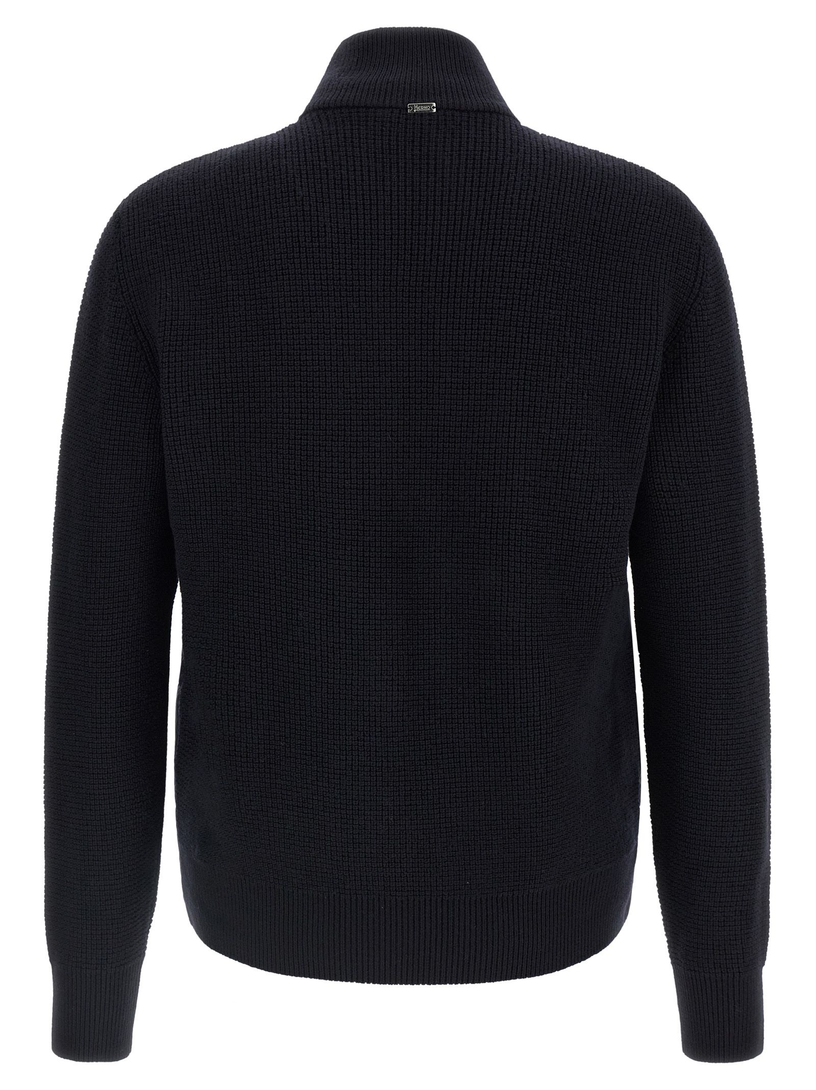 Herno Blue Wool Men's Jacket - Herno - Modalova