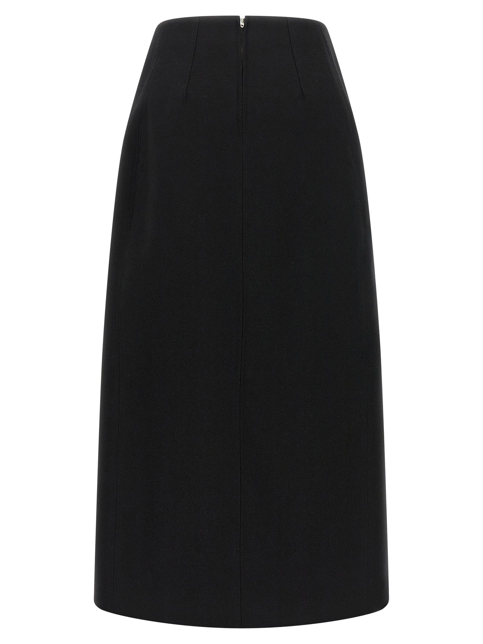Virgin Wool Midi Women's Skirt - Jil Sander - Modalova