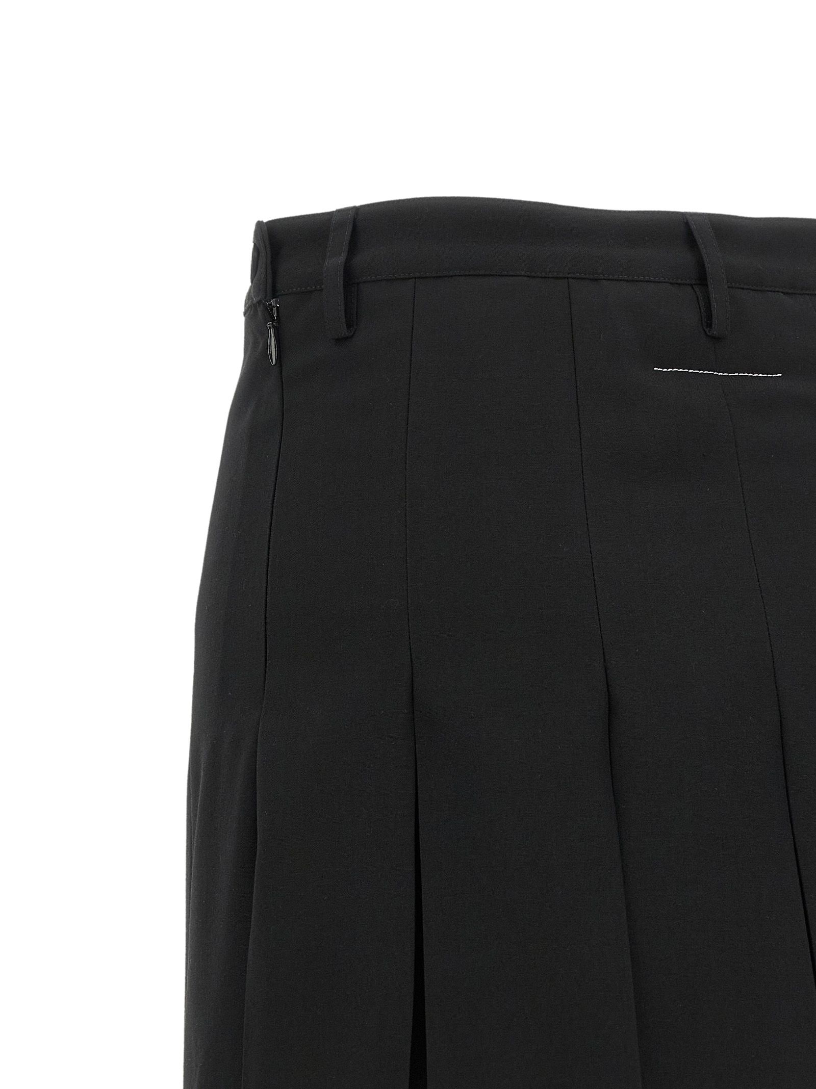 Polyester Midi Women's Skirt - MM6 Maison Margiela - Modalova