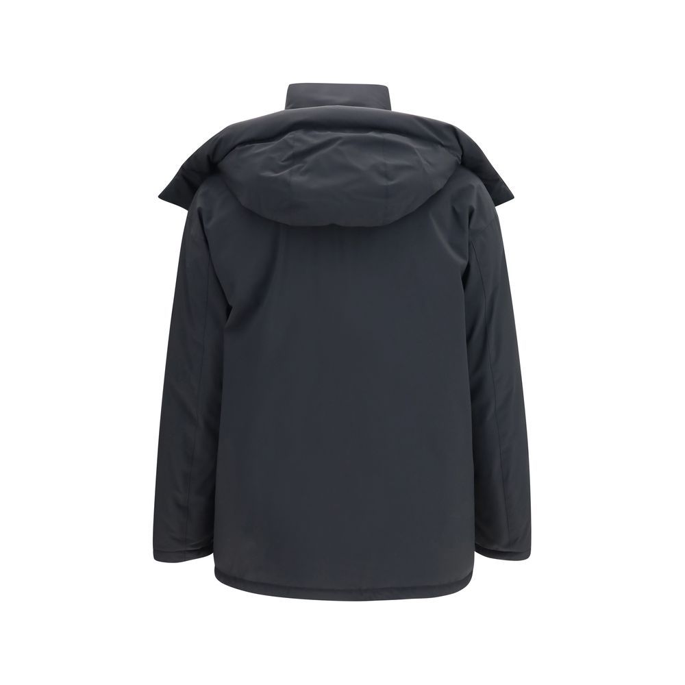 LAMINAR Black Polyamide Men's Parka - LAMINAR - Modalova