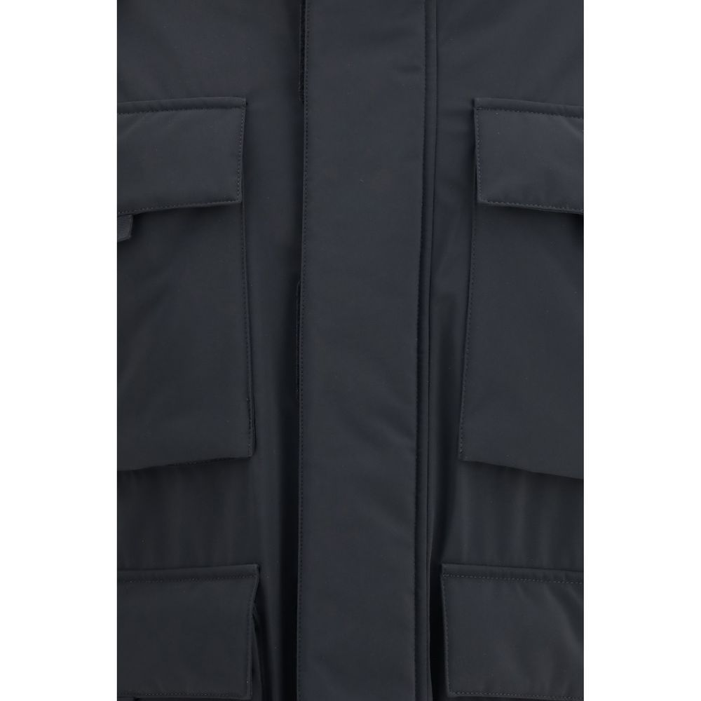 LAMINAR Black Polyamide Men's Parka - LAMINAR - Modalova