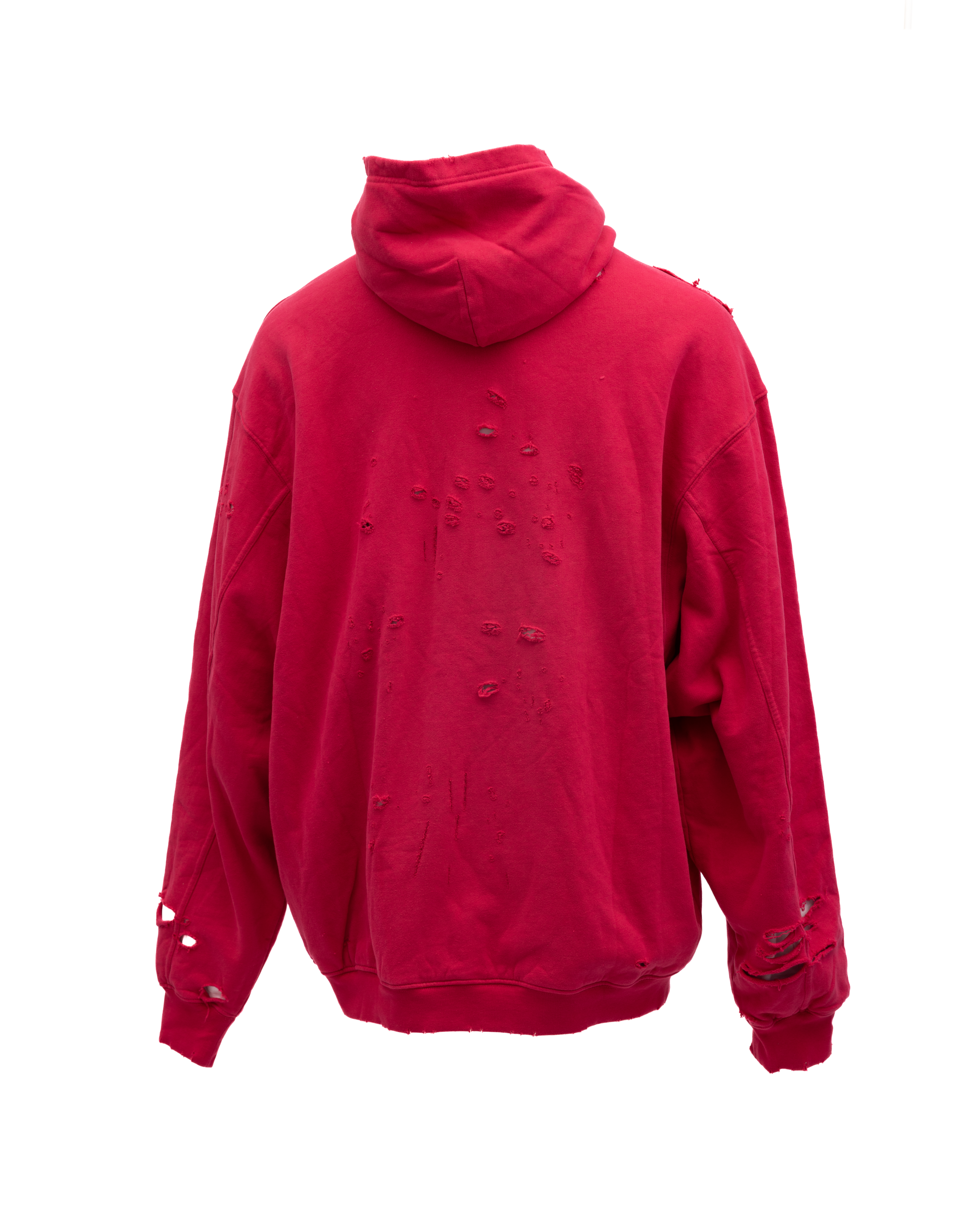 Cotton Hoodie Men's Sweatshirt - Balenciaga - Modalova