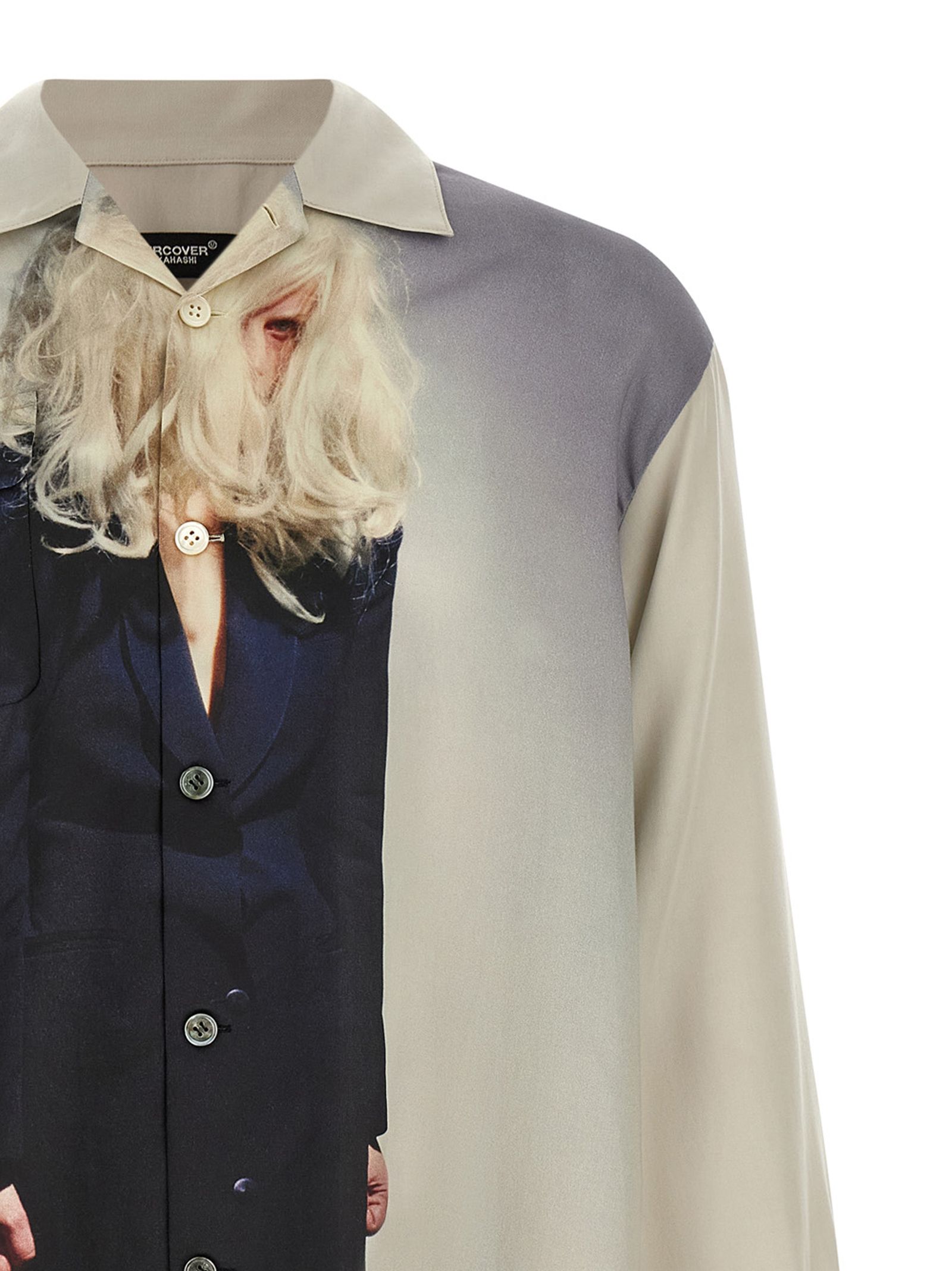 Undercover Beige Rayon Men's Blouse - Undercover - Modalova