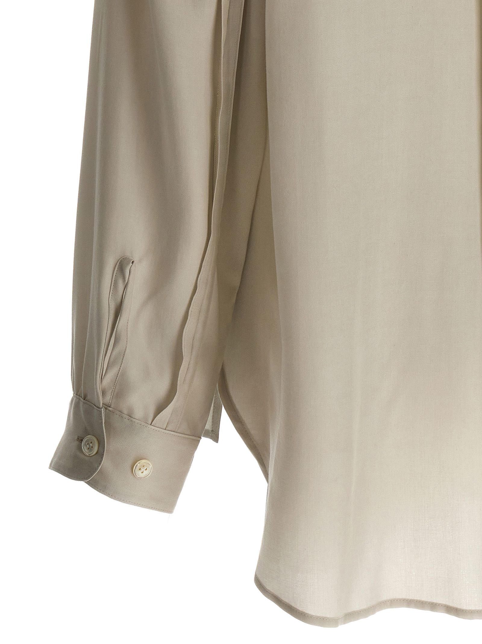 Undercover Beige Rayon Men's Blouse - Undercover - Modalova
