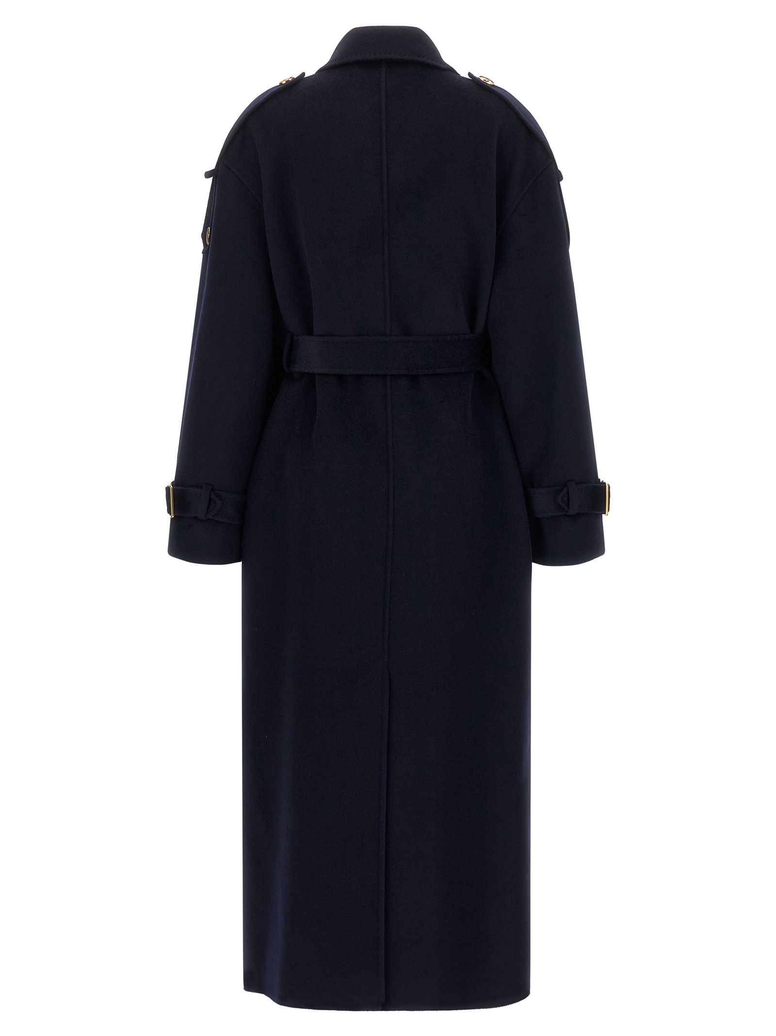Wool Women's Coat - Elisabetta Franchi - Modalova