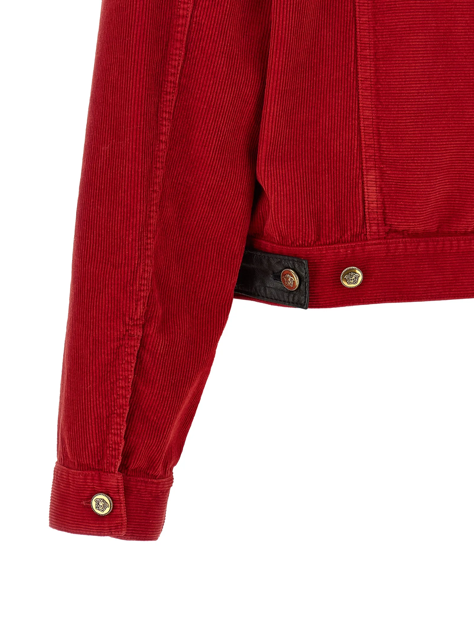 Cotton Full-Length Women's Jacket - Versace - Modalova
