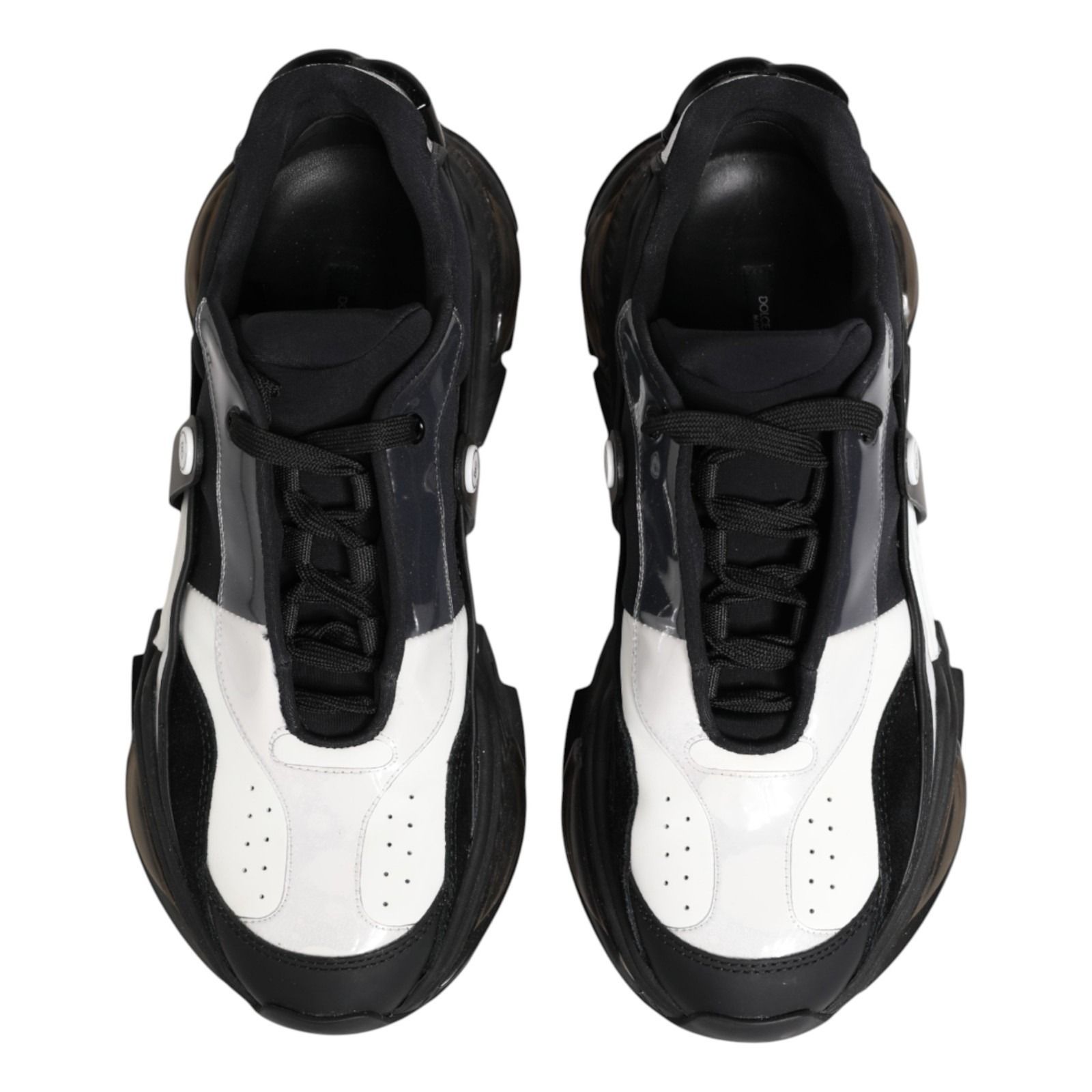 White Black Logo Airmaster Sneakers Men's Shoes (Pre-Owned) - Dolce & Gabbana - Modalova