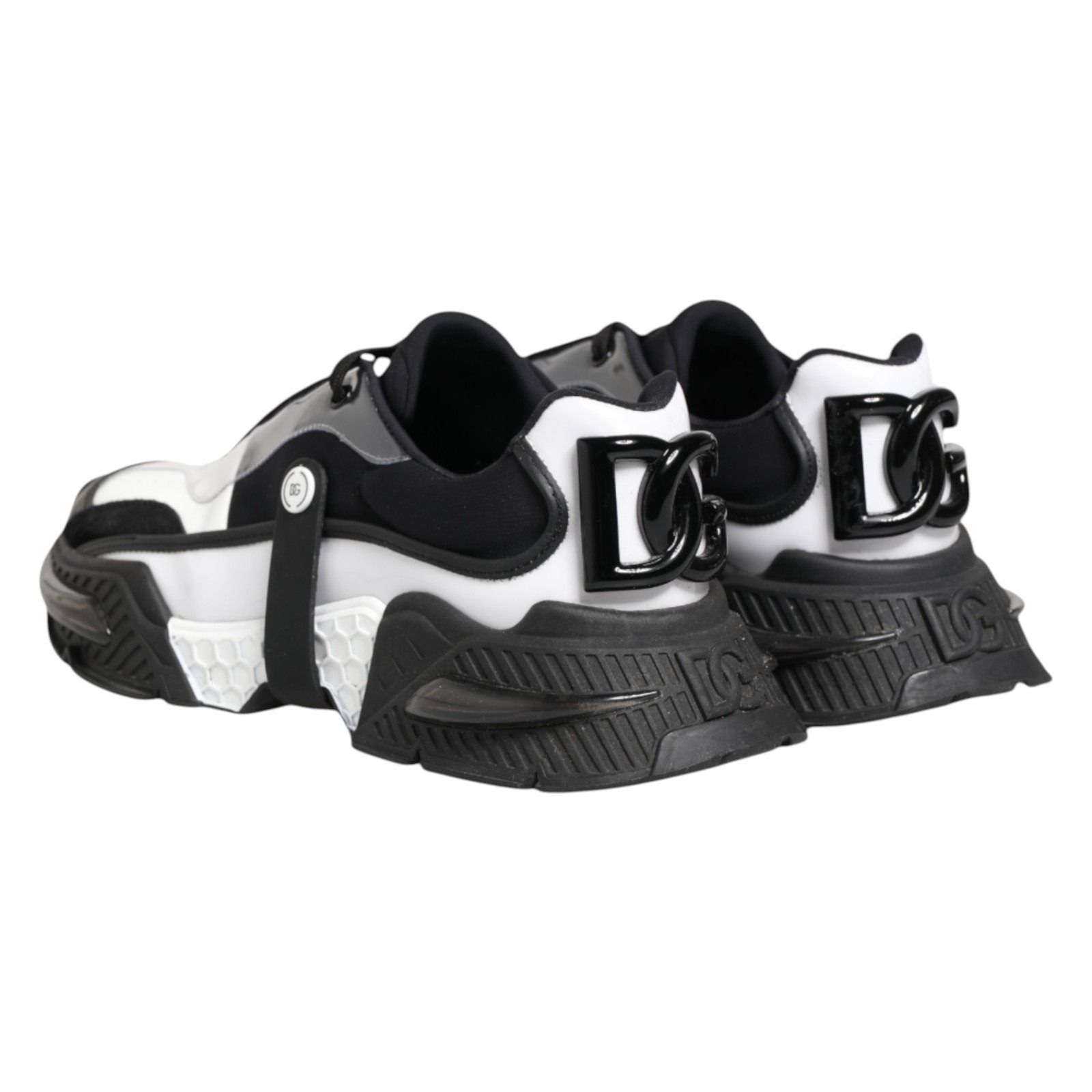 White Black Logo Airmaster Sneakers Men's Shoes (Pre-Owned) - Dolce & Gabbana - Modalova