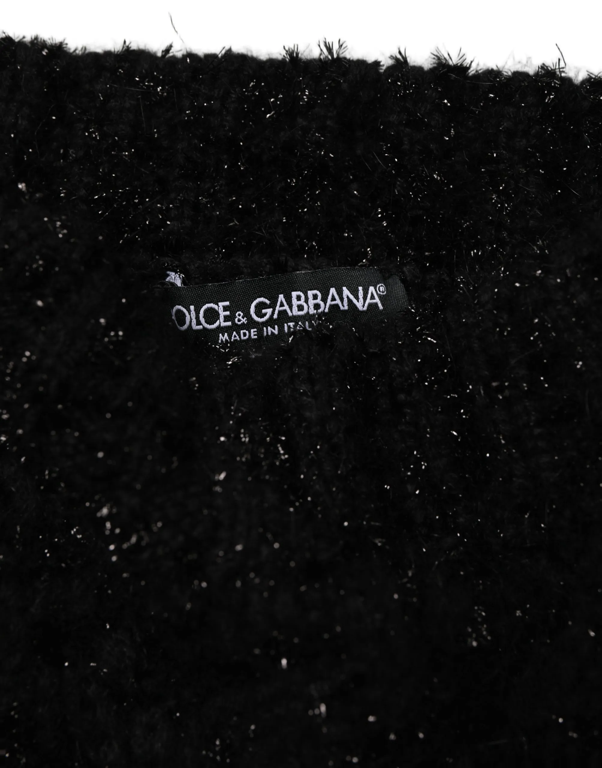Men Cashmere Knitted Neck Warmer Men's Scarf - Dolce & Gabbana - Modalova