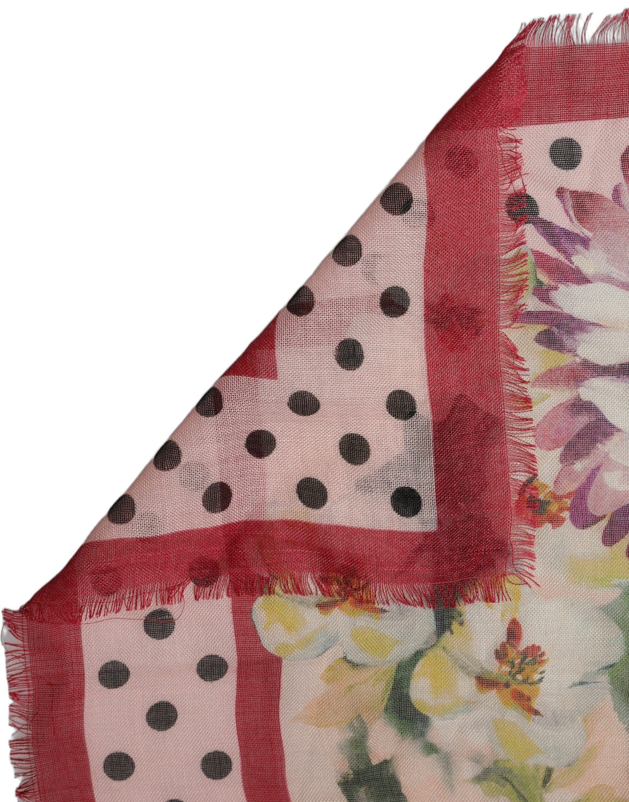 Floral Fringed Stole Men's Scarf (Pre-Owned) - Dolce & Gabbana - Modalova