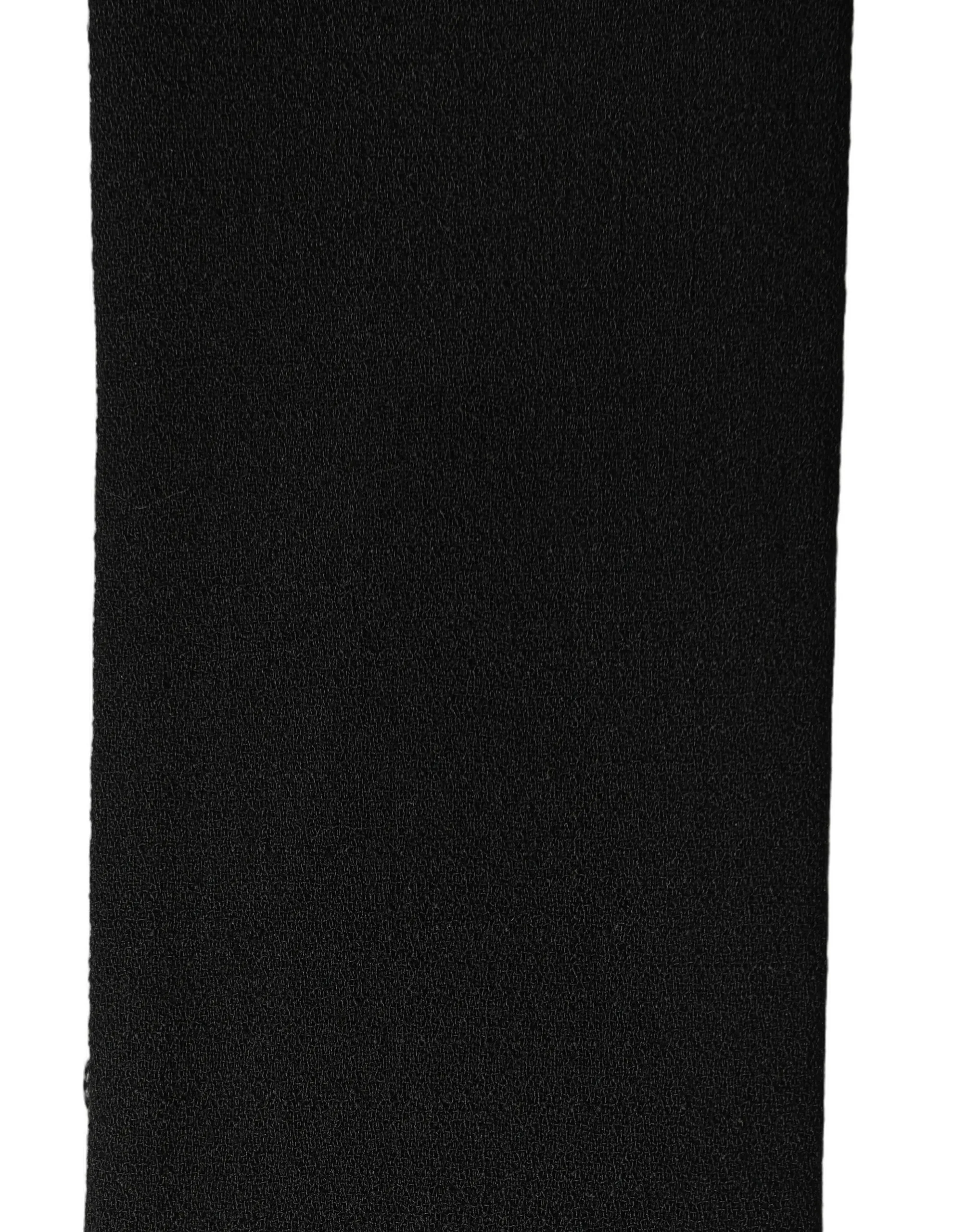 Men Wool Knitted Fringed Foulard Men's Scarf - Dolce & Gabbana - Modalova