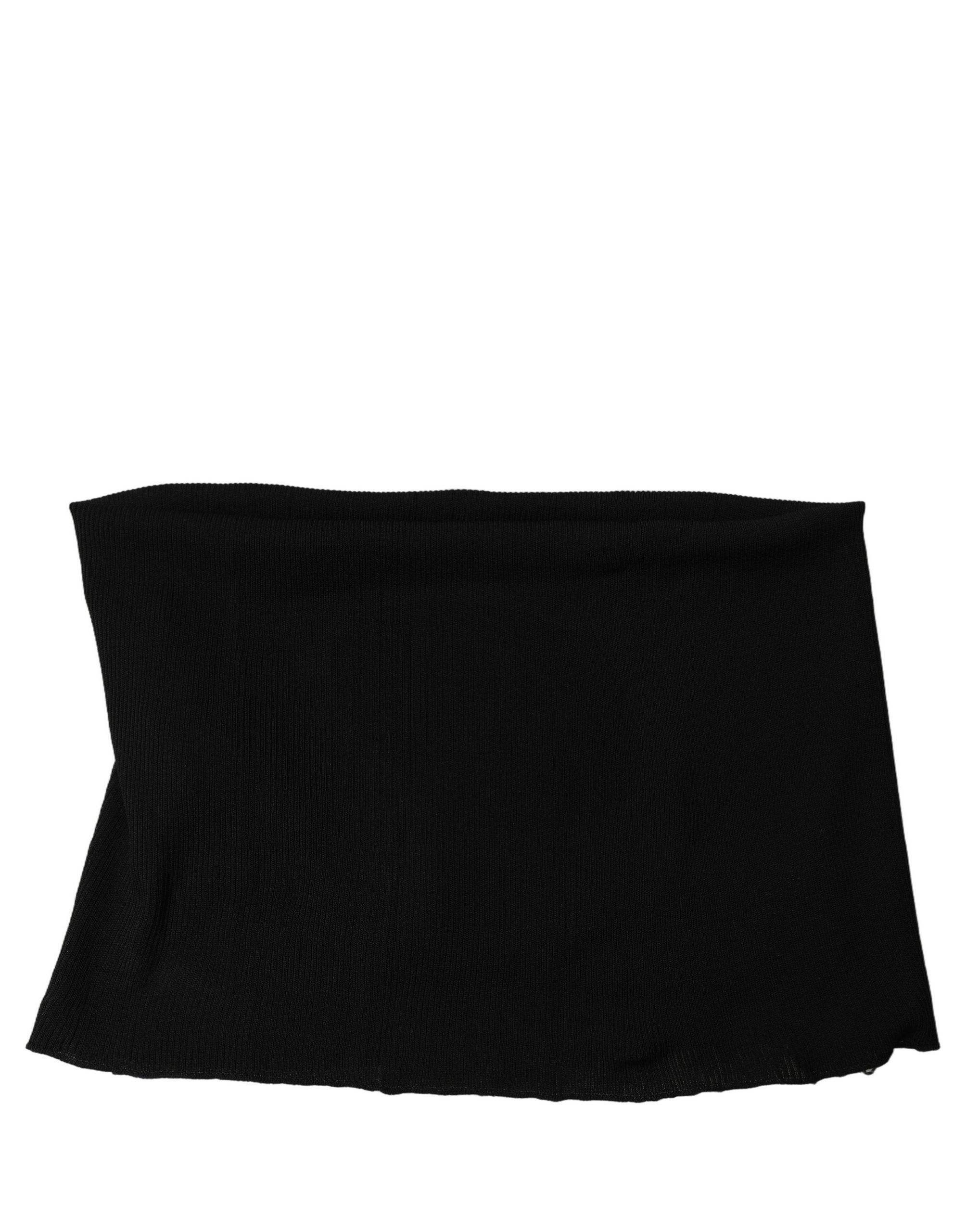 Men Viscose Knitted Neck Warmer Men's Scarf - Dolce & Gabbana - Modalova