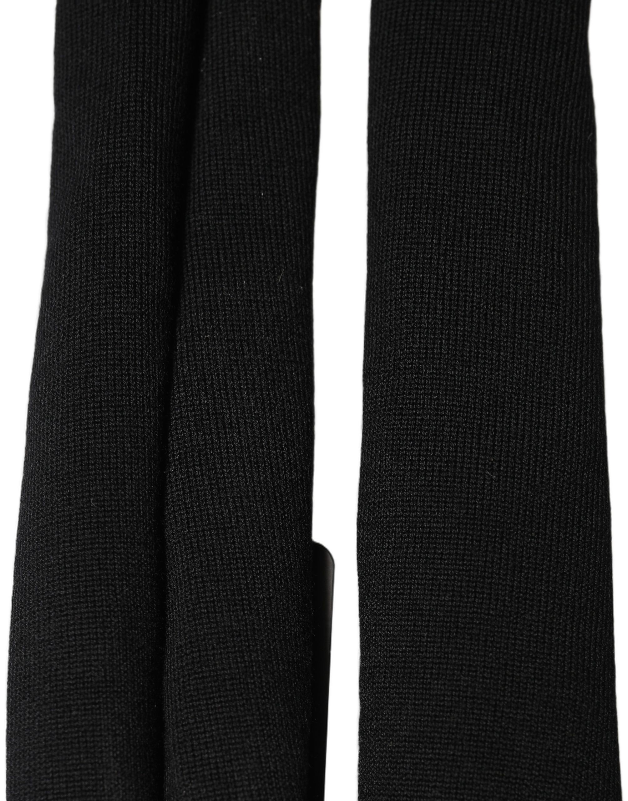Men Wool Knitted Skinny Foulard Men's Scarf - Dolce & Gabbana - Modalova