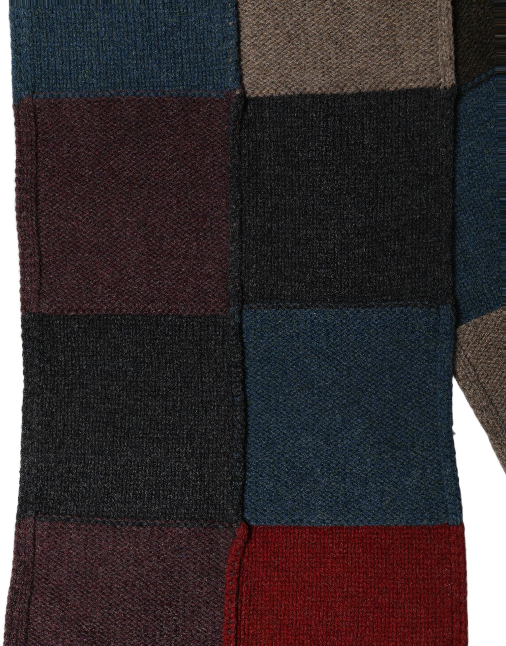 Patchwork Knitted Foulard Men's Scarf - Dolce & Gabbana - Modalova