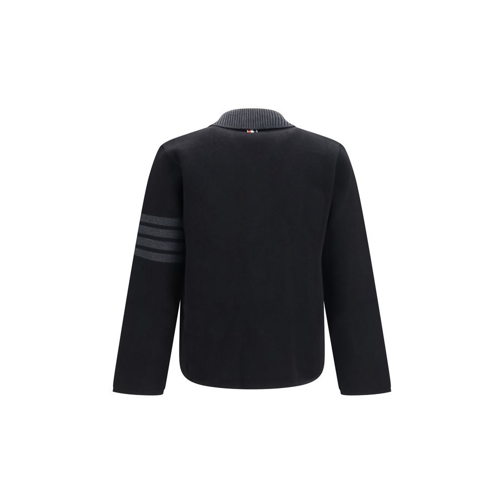 Wool Oves Aries Biker Men's Jacket - Thom Browne - Modalova