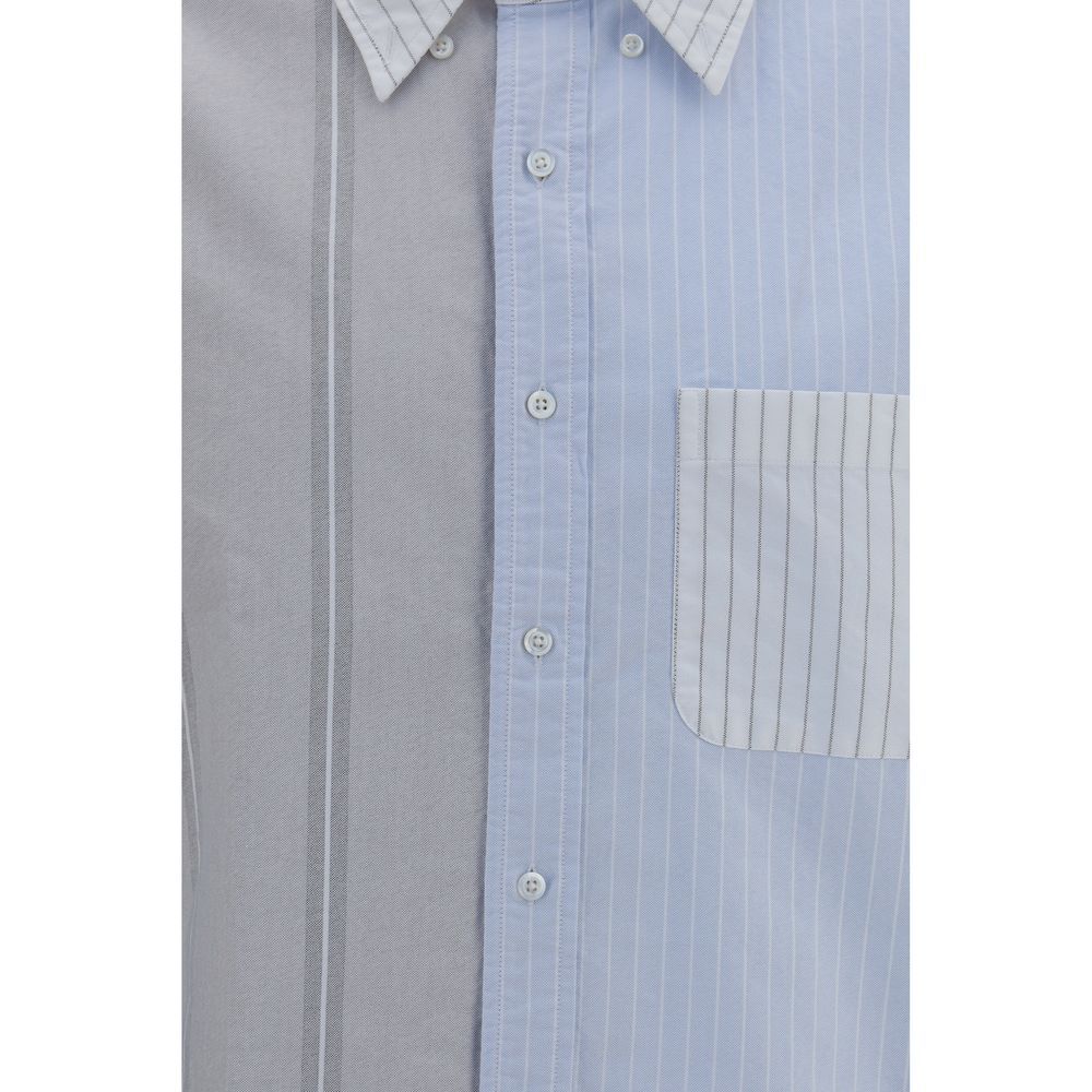 Cotton Pattern Men's Shirt - Thom Browne - Modalova