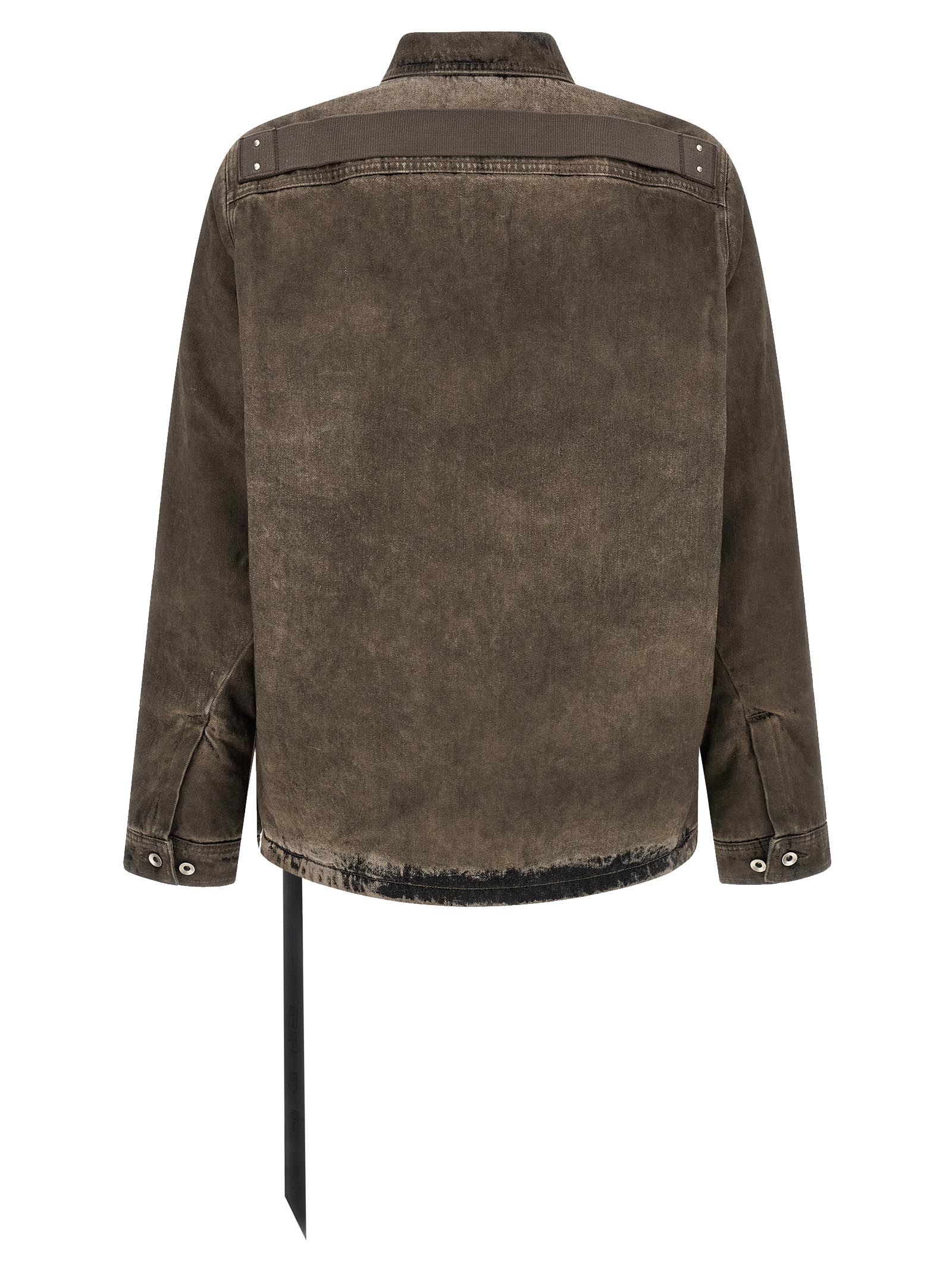 Cotton Denim Men's Jacket - DRKSHDW - Modalova