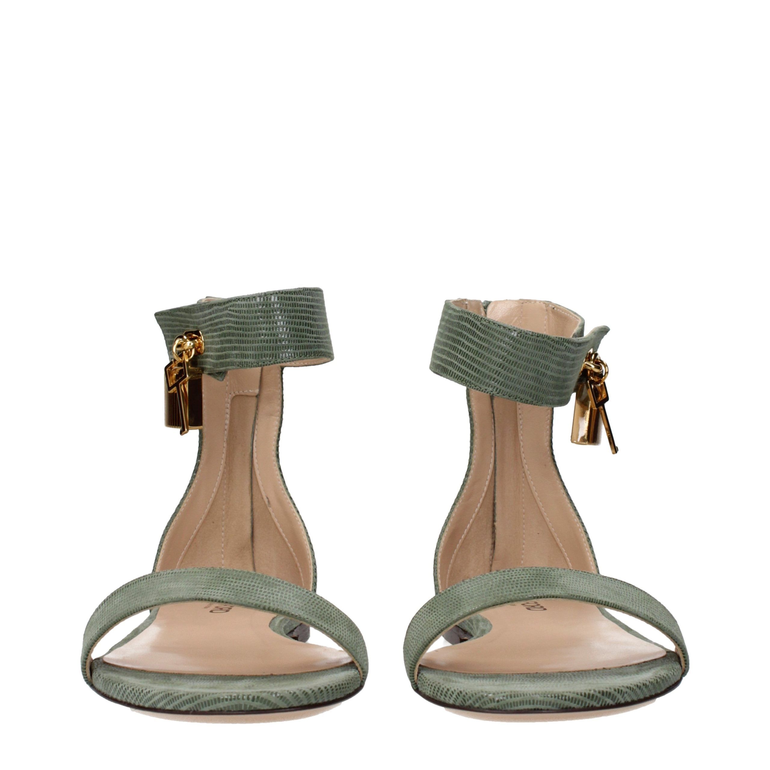 Leather Flat Women's Sandals - Tom Ford - Modalova