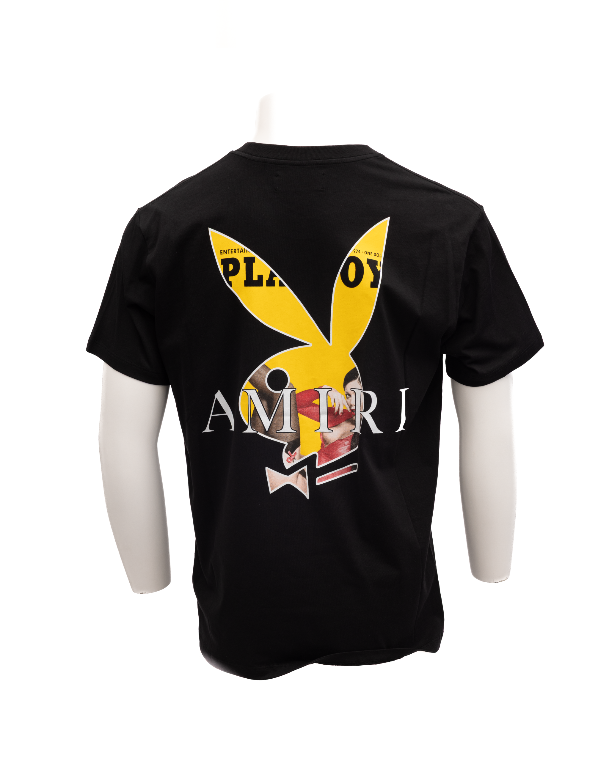 Amiri Black Cotton Men's T-Shirt - Amiri - Modalova