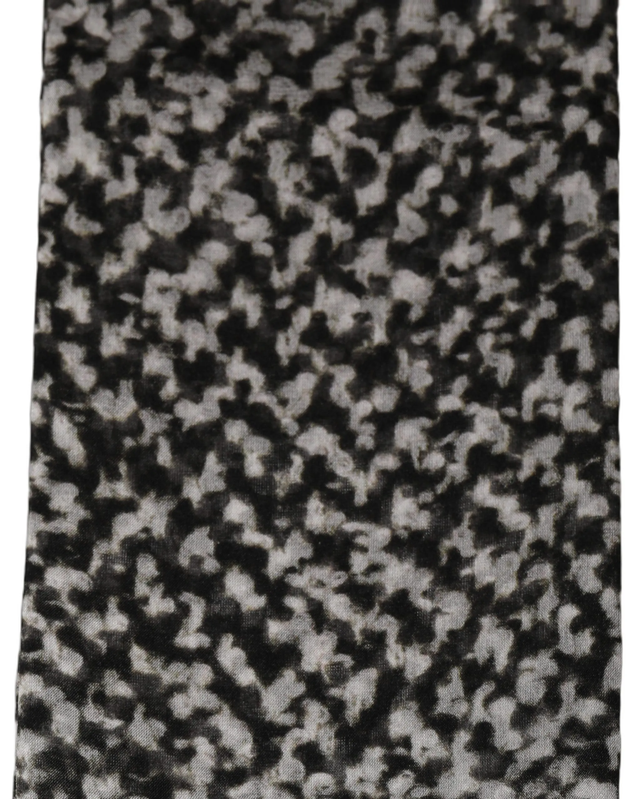 Black White Herringbone Tweed Shawl Men's Scarf - Dolce & Gabbana - Modalova