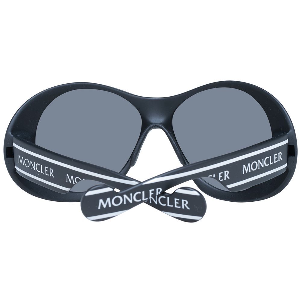 Moncler Black Plastic Sunglasses - Moncler - Modalova