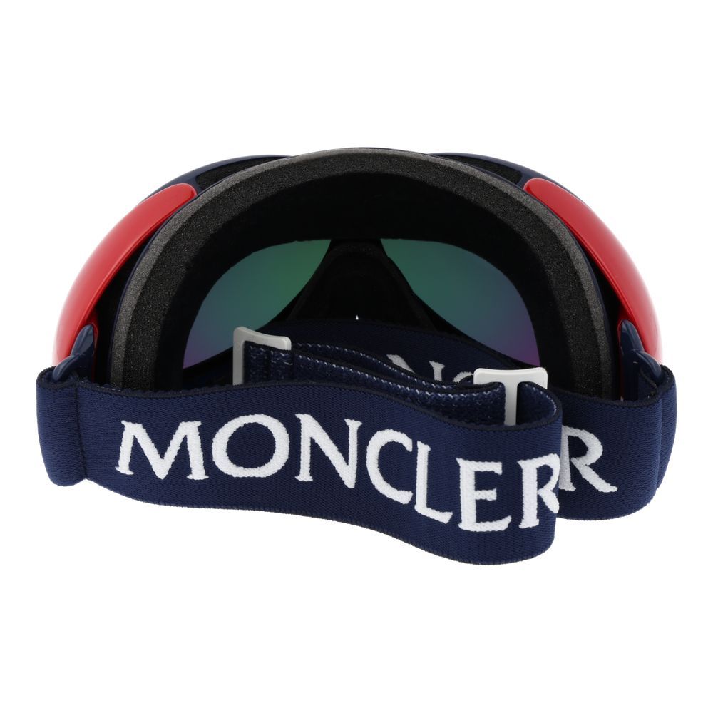 Moncler Red Plastic Sunglasses - Moncler - Modalova
