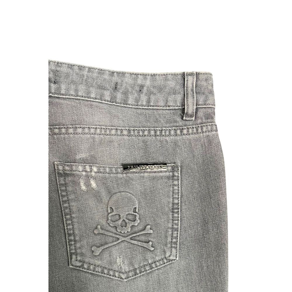 Grey Fabric Women Women's Jeans - Philipp Plein - Modalova