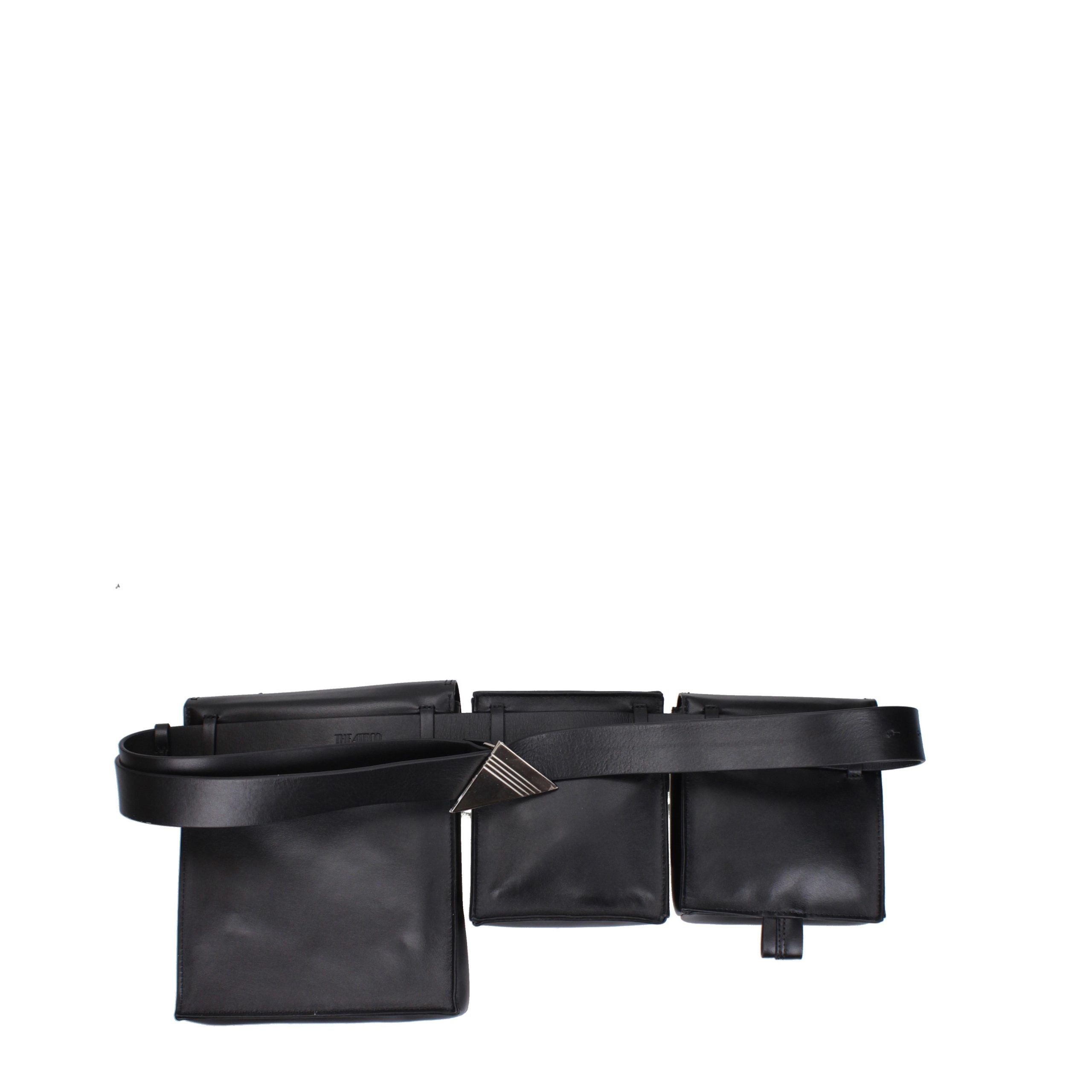 Leather Men's Backpack - The Attico - Modalova