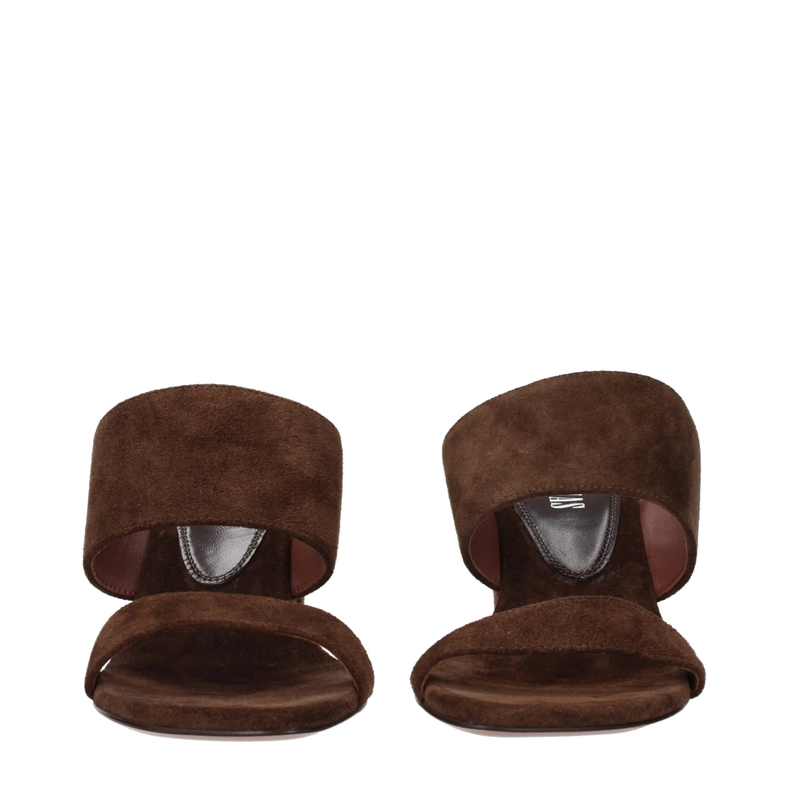 Leather Platform Women's Sandals - Paris Texas - Modalova