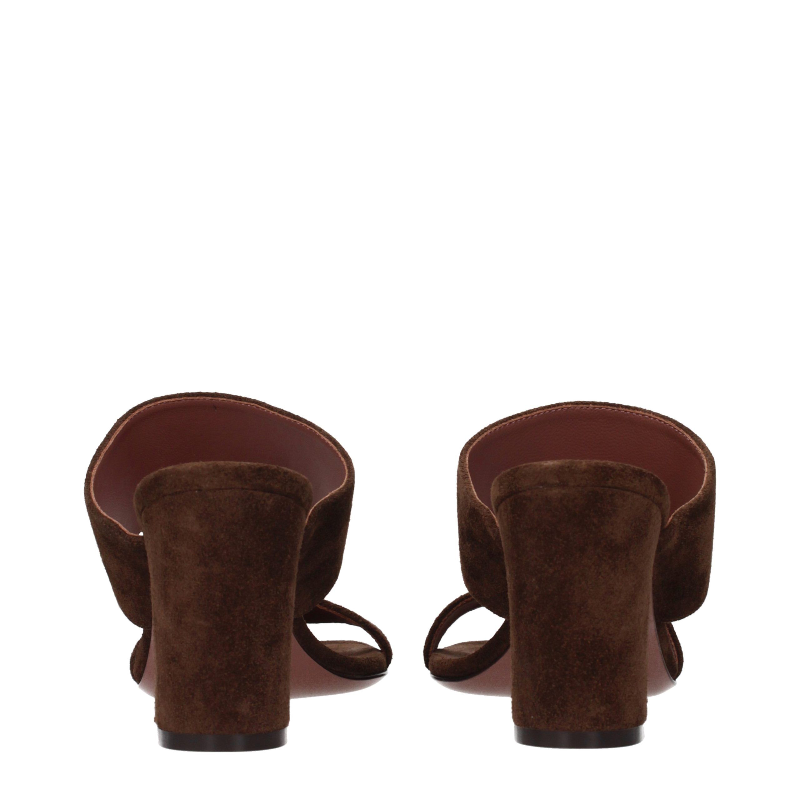 Leather Platform Women's Sandals - Paris Texas - Modalova