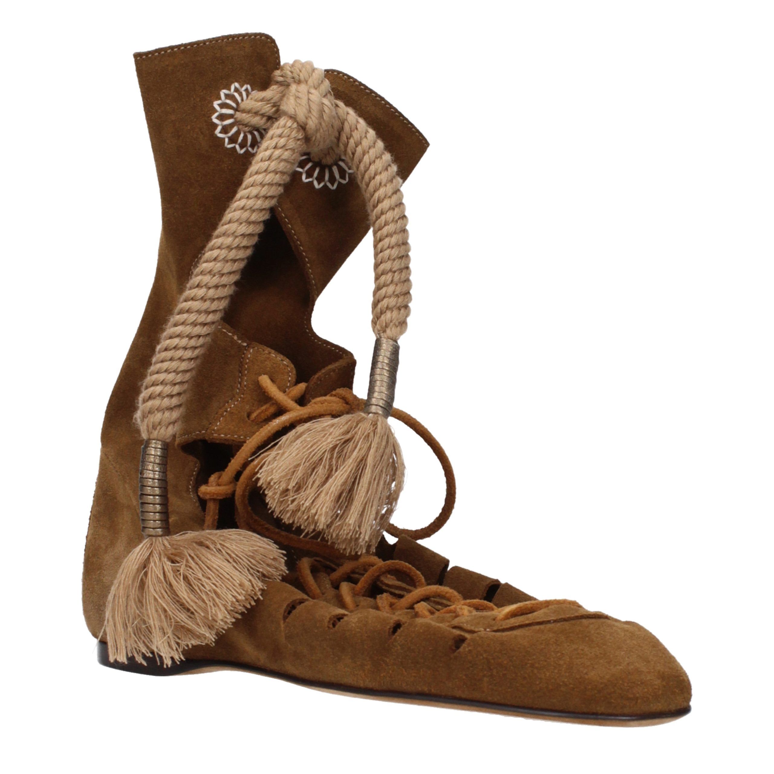Leather Ankle Women's Boots - Isabel Marant - Modalova