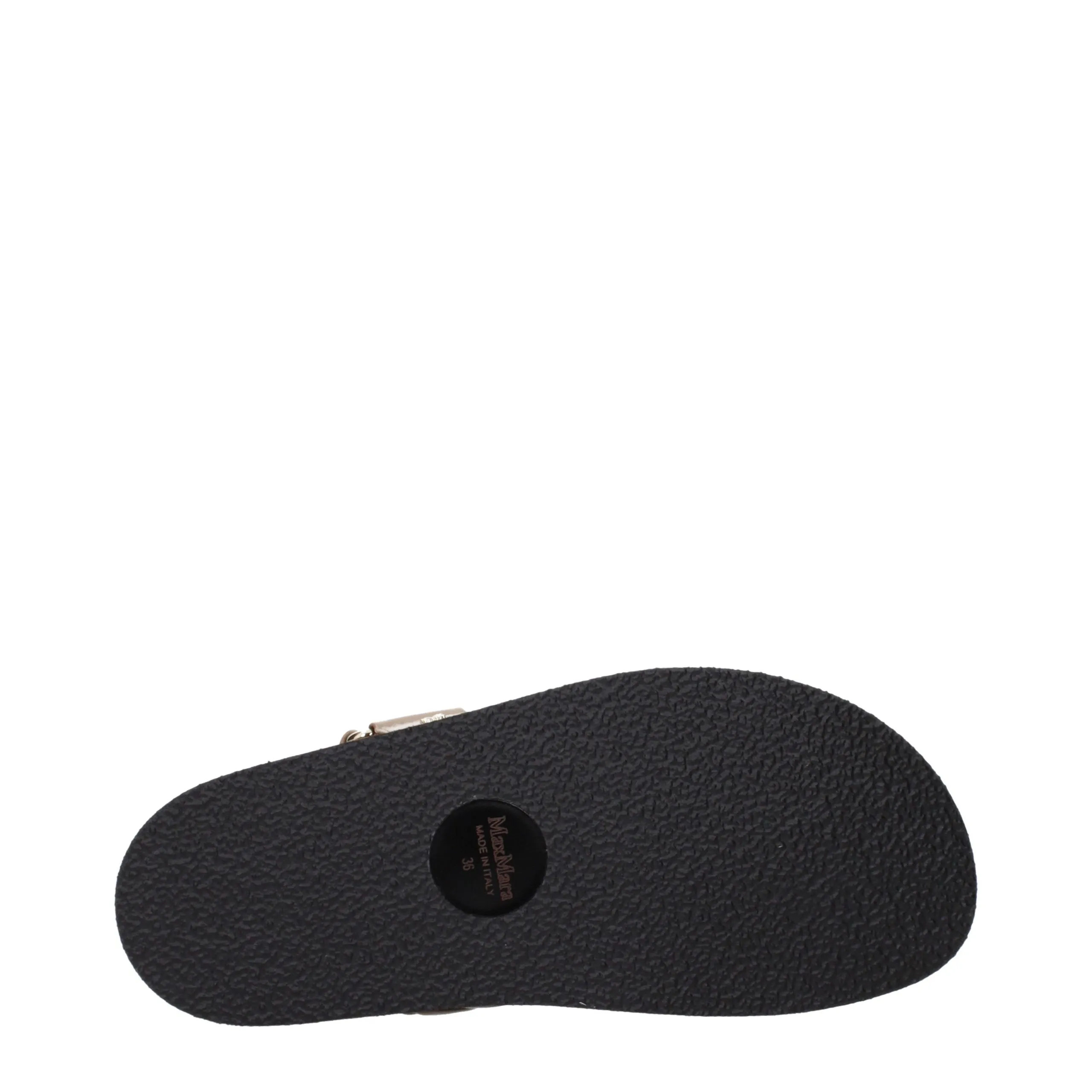 Leather Flat Women's Sandals - Max Mara - Modalova