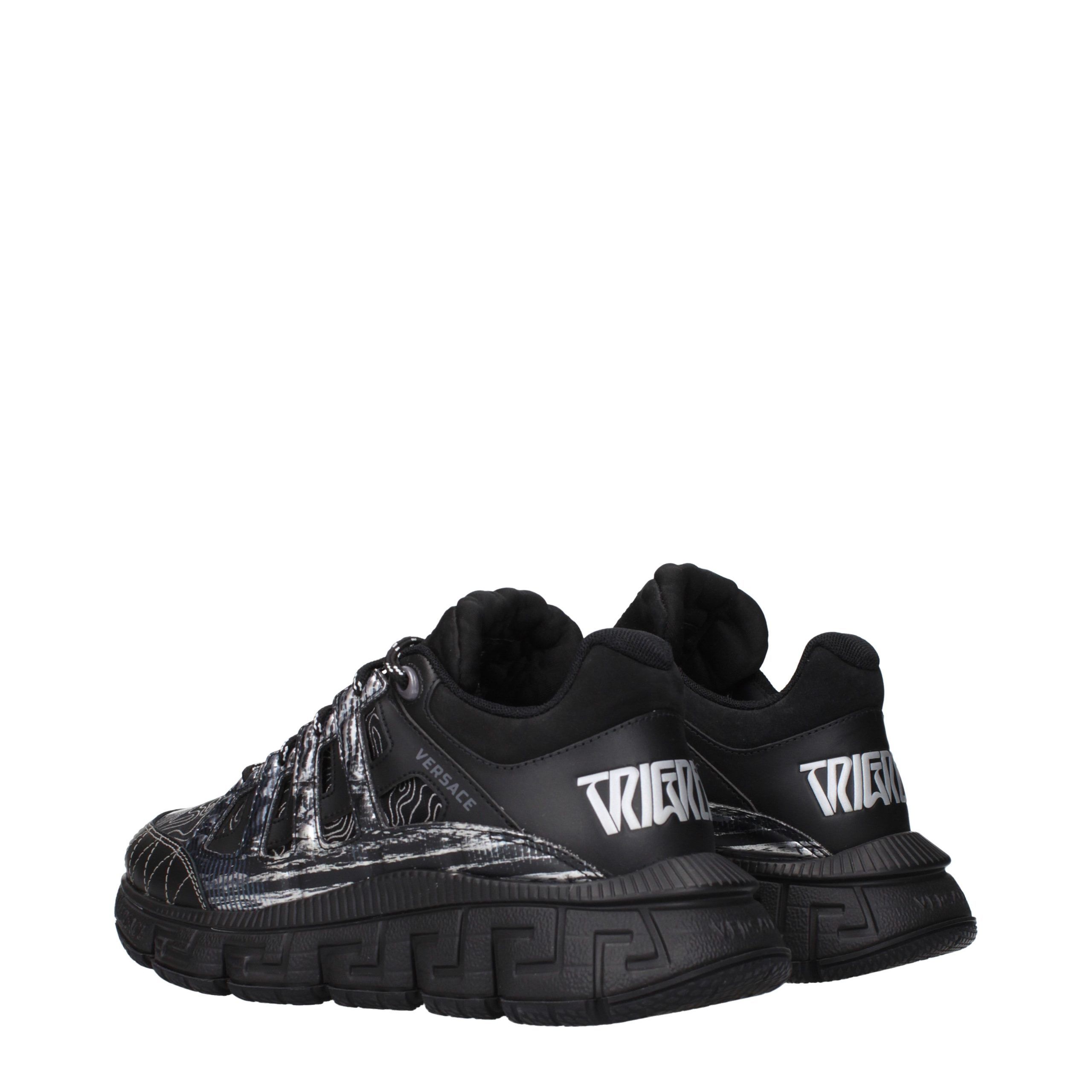 Fabric Athletic Men's Sneakers - Versace - Modalova